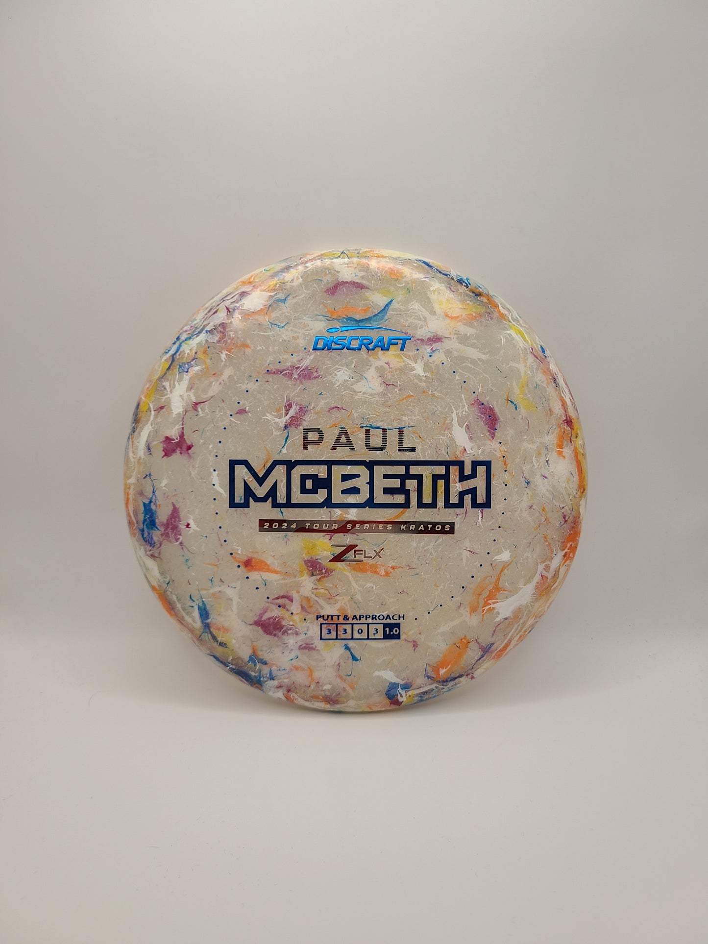 Discraft Jawbreaker Z FLX Kratos Paul McBeth Tour Series 2024