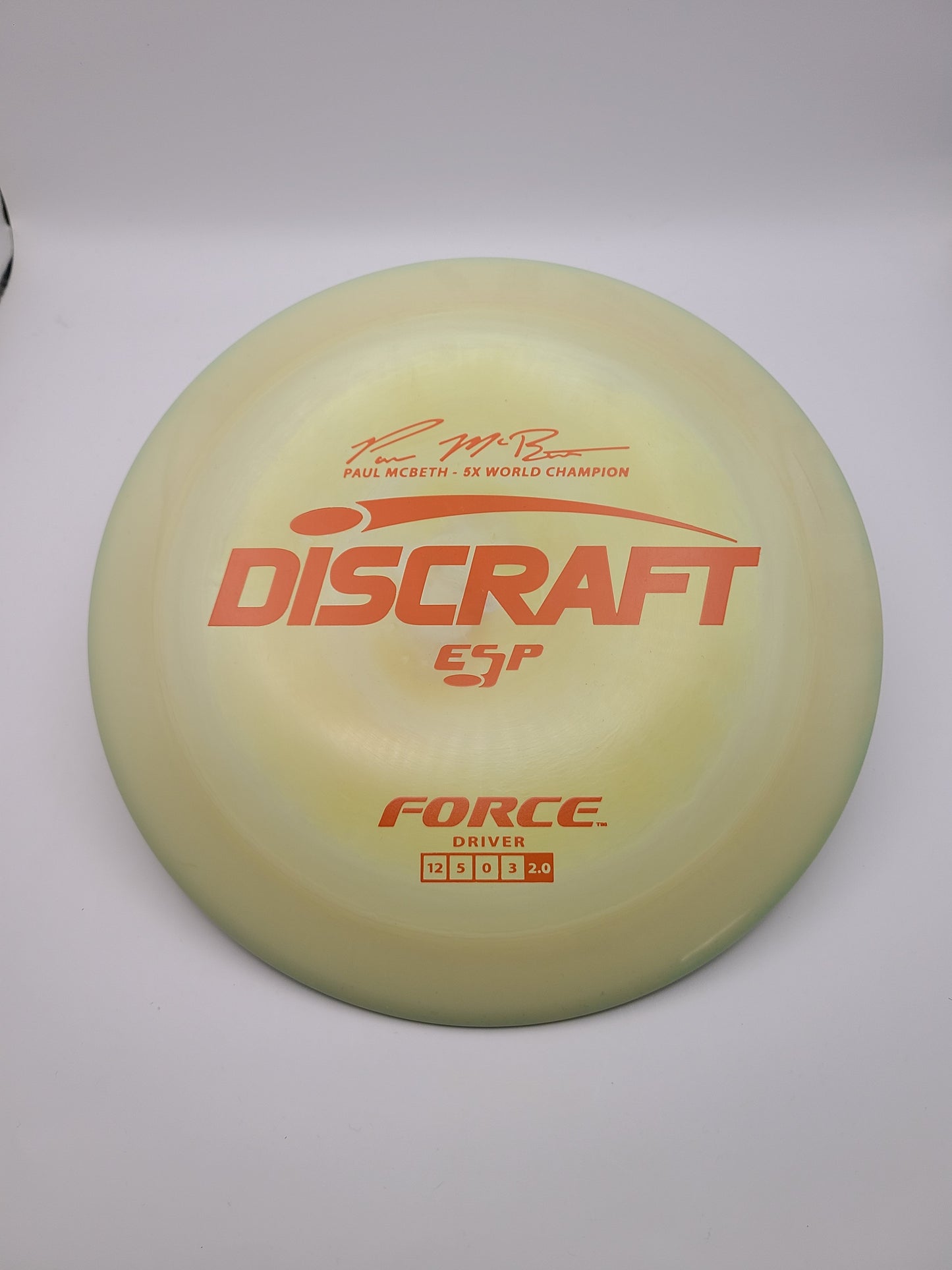 Discraft ESP Force 5x Stock Stamp