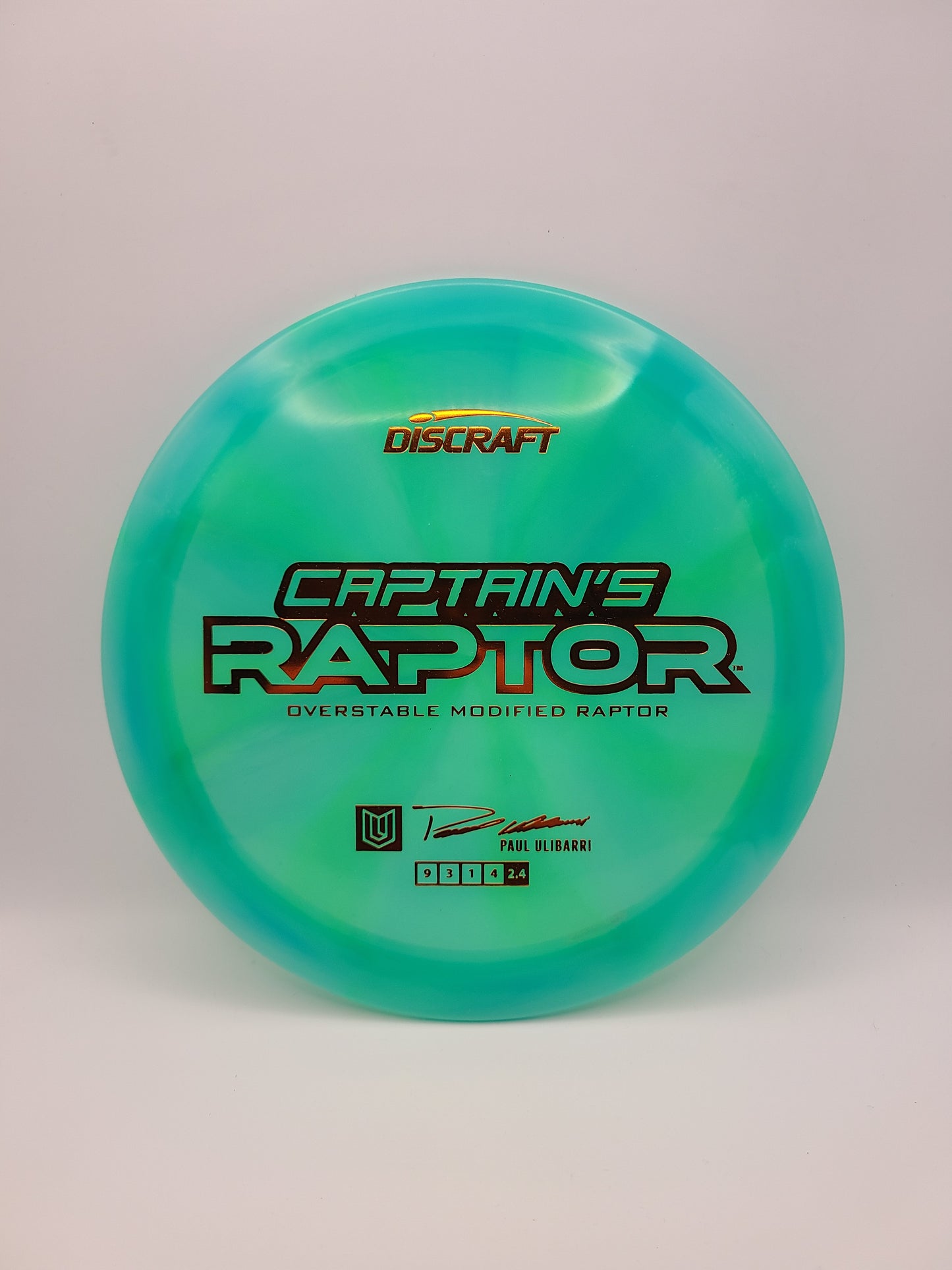 Discraft Captains Raptor 2025 Paul Ulibarri 9/3/1/4