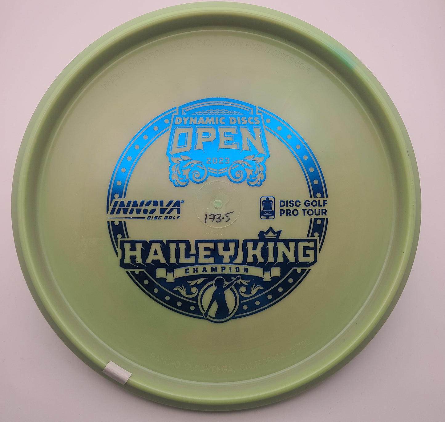 Innova Swirly Star Khan Hailey King (P3x) Bottom Stamped Putt and Approach
