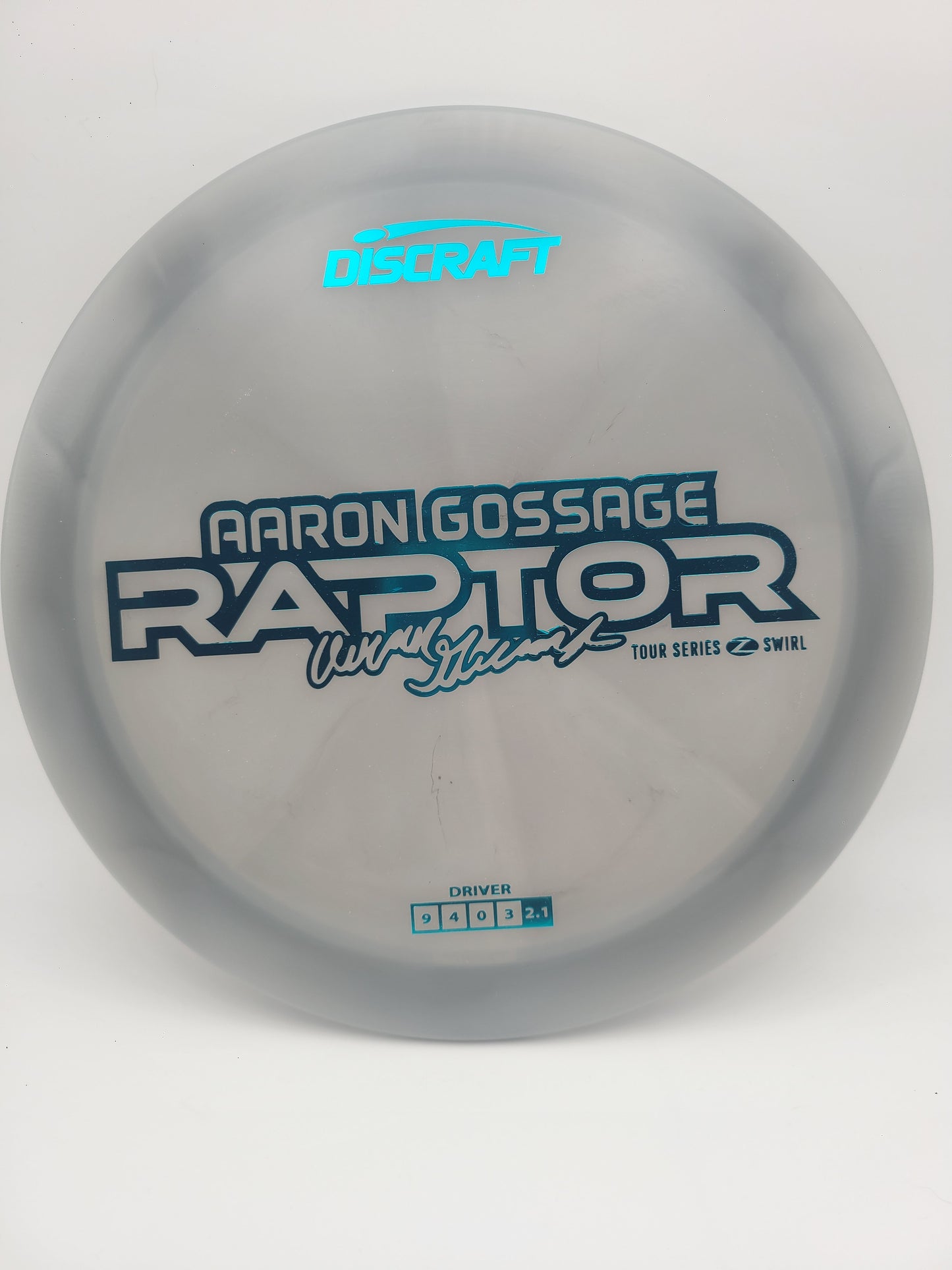 Discraft Z Swirl Raptor Aaron Gossage 2025 Tour Series