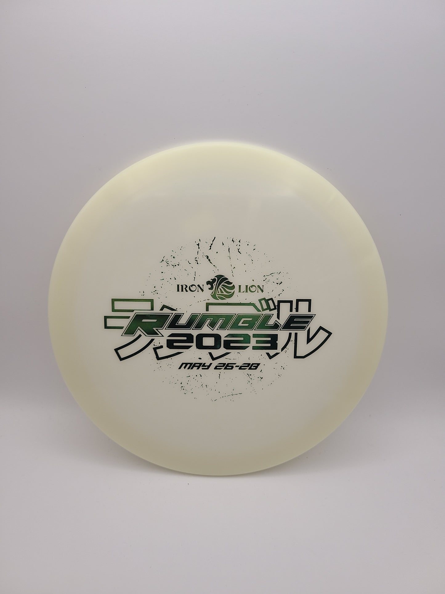 Discraft Glo Z Raptor 2023 Iron Lion Rumble