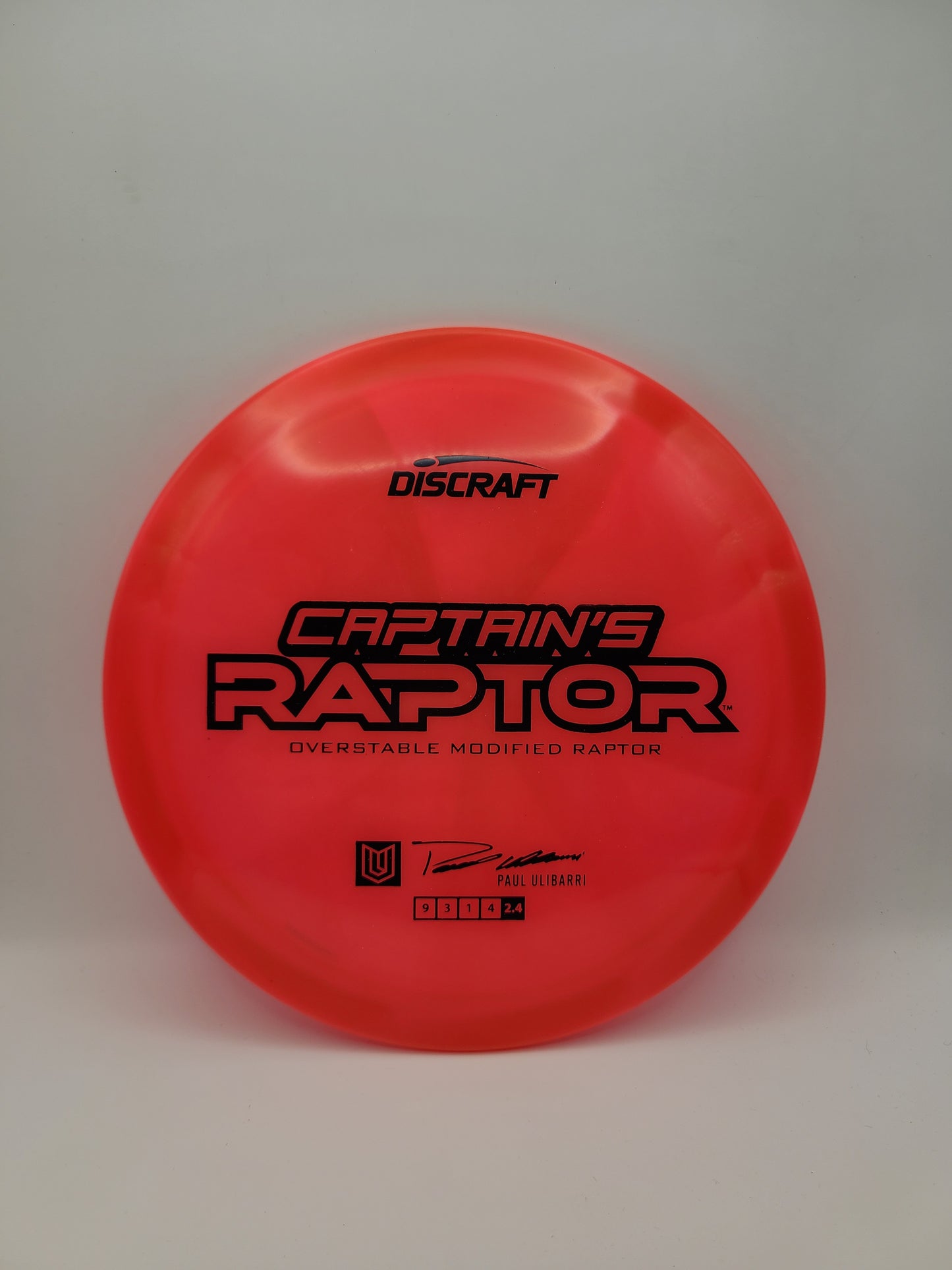 Discraft Captains Raptor 2025 Paul Ulibarri 9/3/1/4