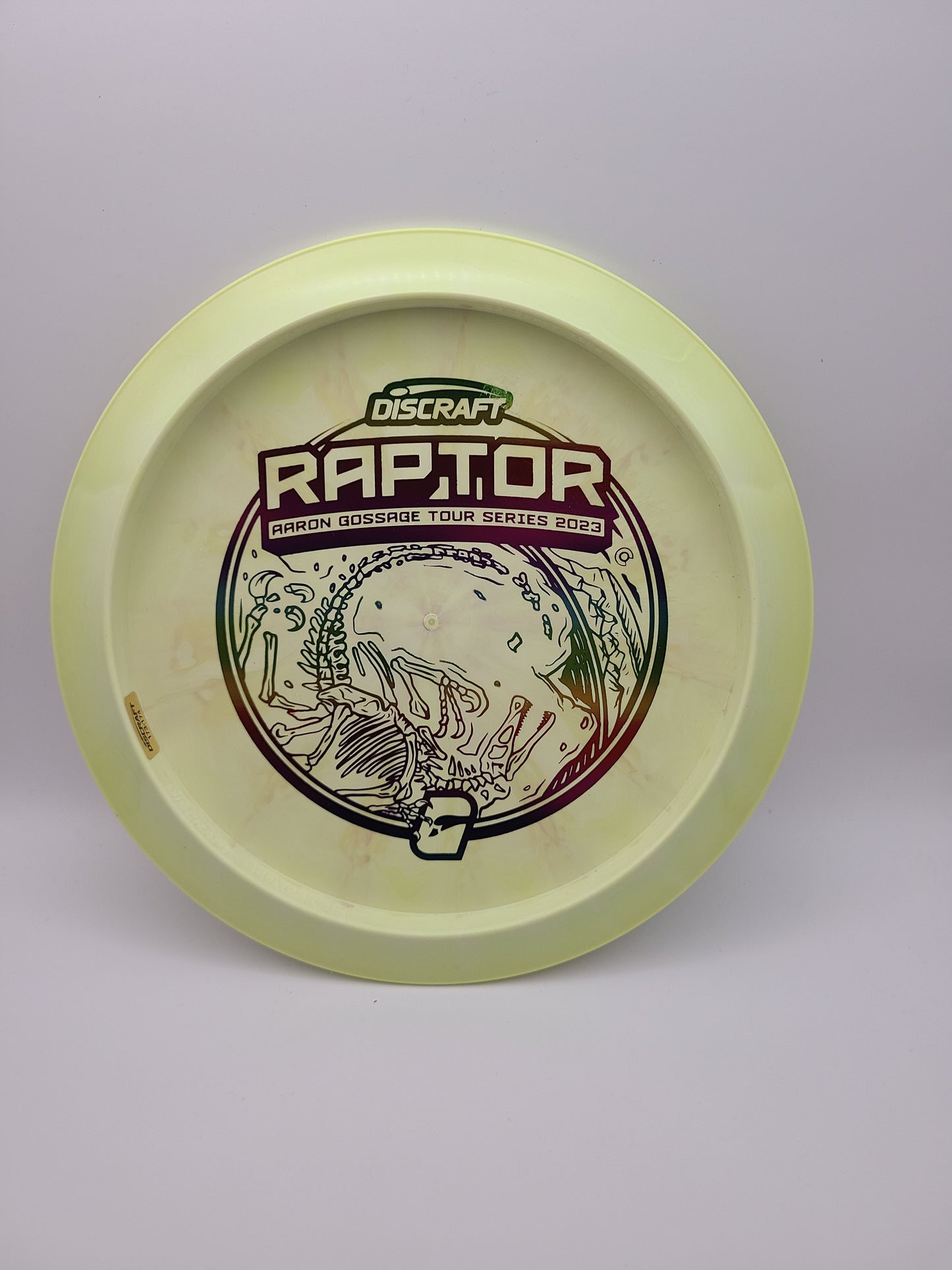 Discraft Swirly ESP Raptor 2023 Aaron Gossage Tour Series