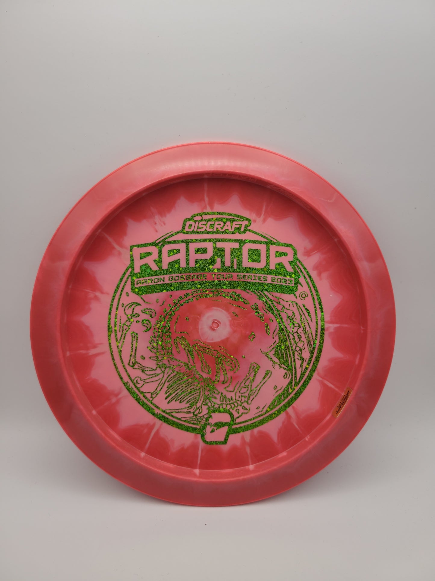 Discraft Swirly ESP Raptor 2023 Aaron Gossage Tour Series