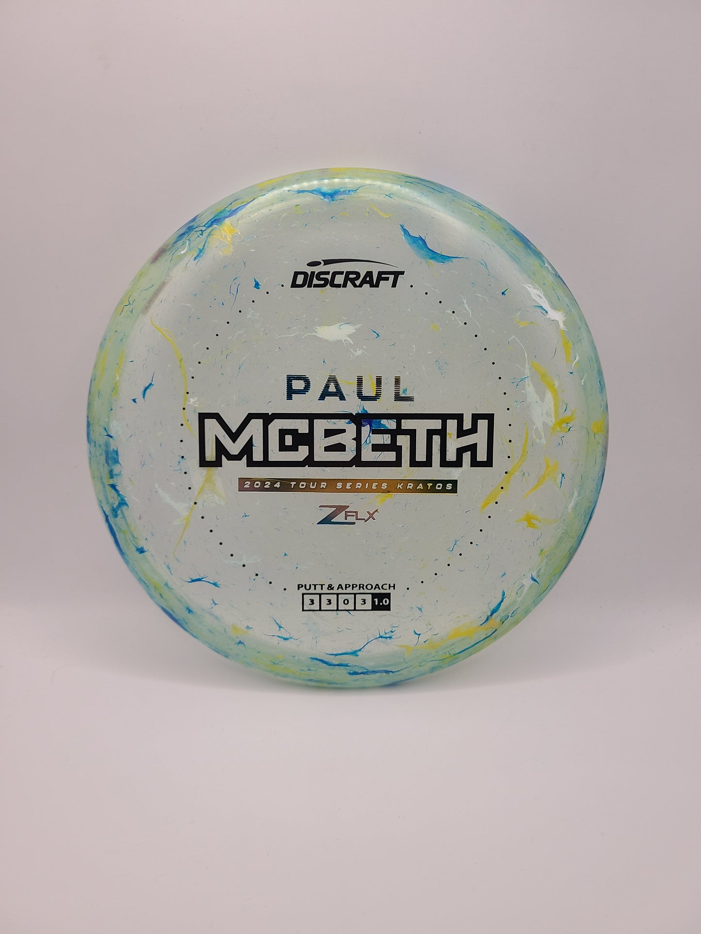 Discraft Jawbreaker Z FLX Kratos Paul McBeth Tour Series 2024
