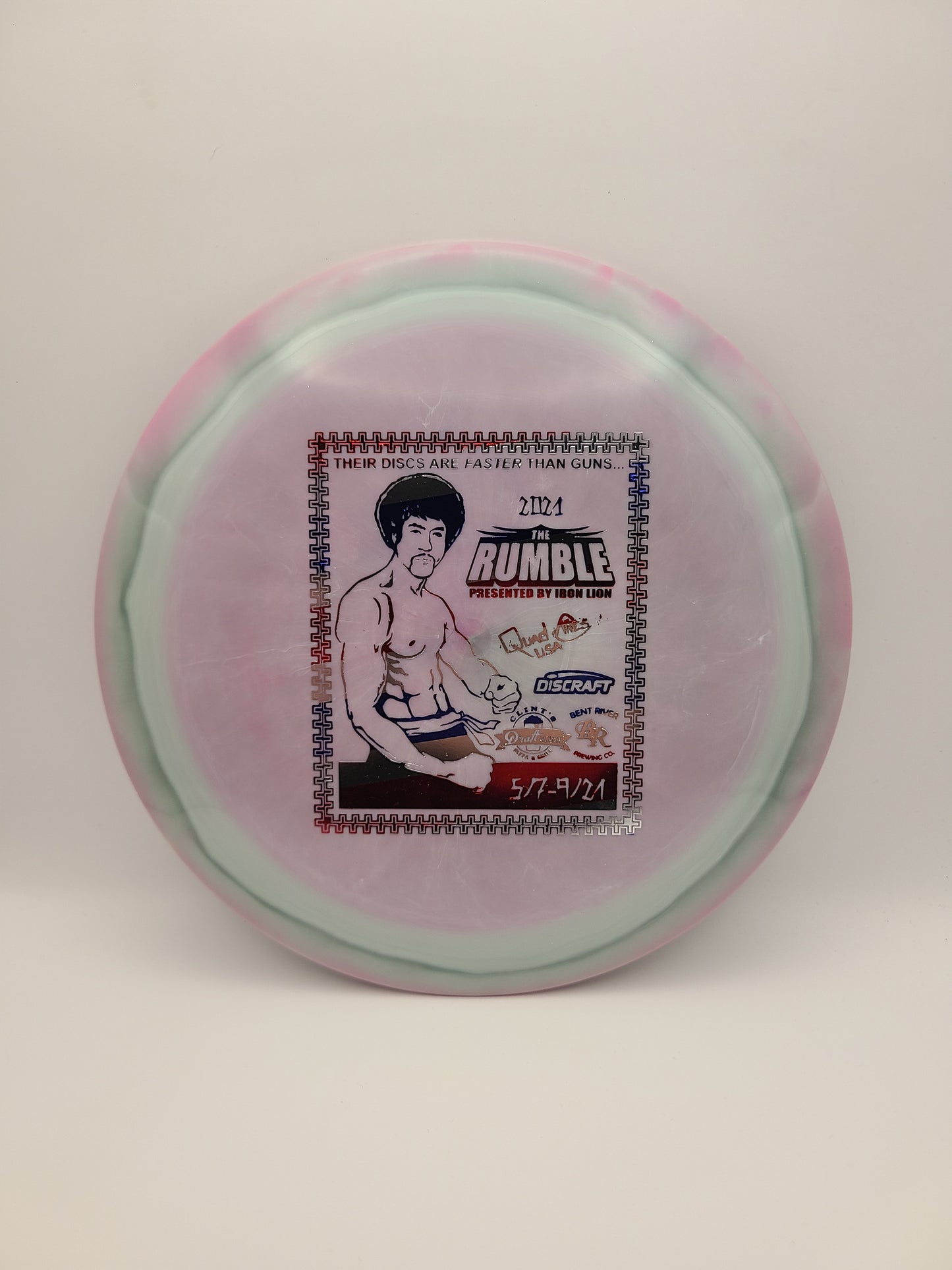 Discraft ESP Swirly Force 2021 Rumble 12/5/0/3