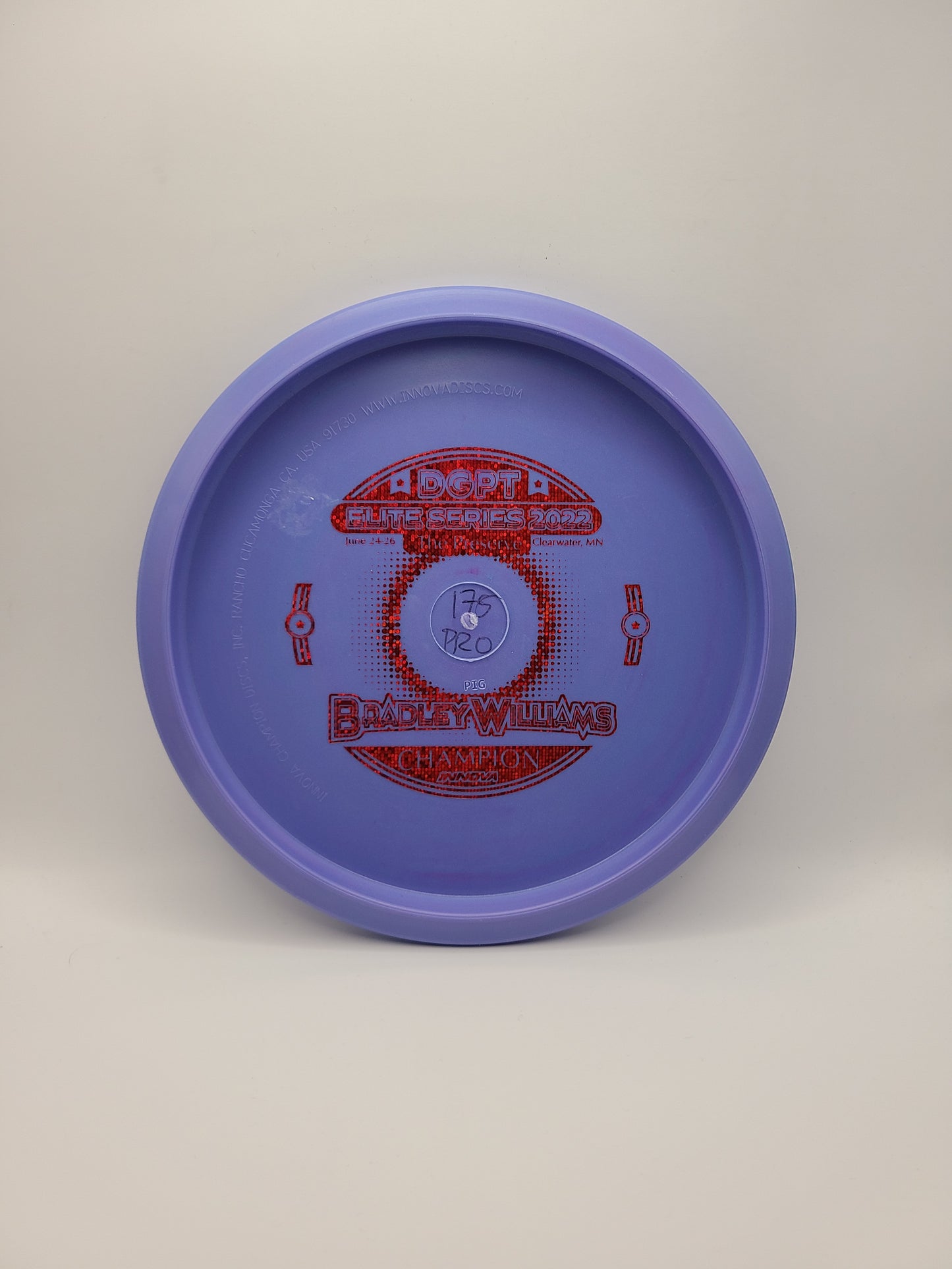 Innova Pro Pig DGPT 2022 Champion Bradley Williams