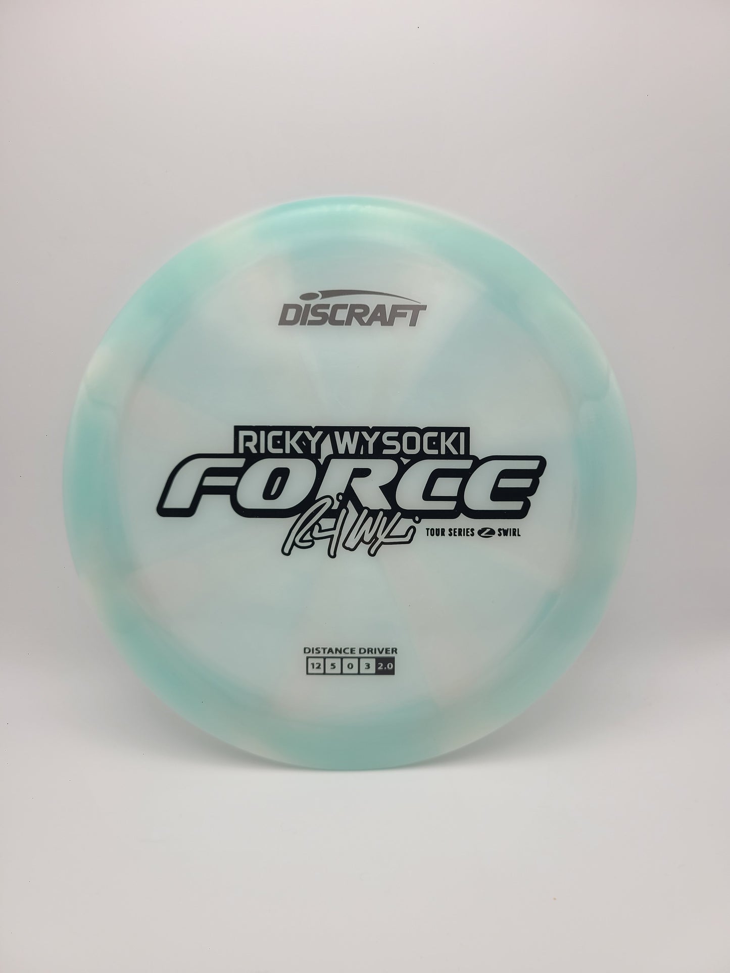 Discraft Tour Series Z Swirl Ricky Wysocki Force 12/5/-1/3