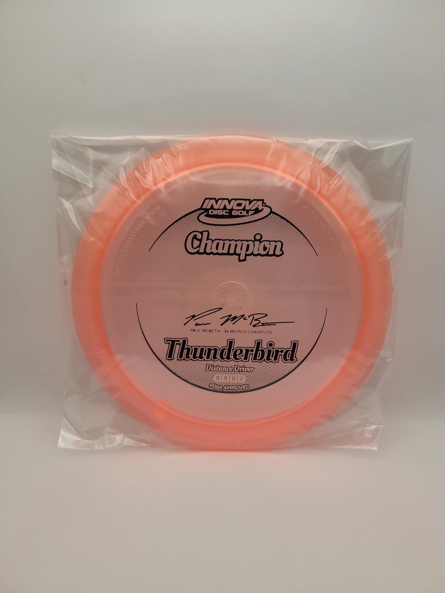 Innova Champion Thunderbird - Paul McBeth 3x World Champion 9/5/0/2