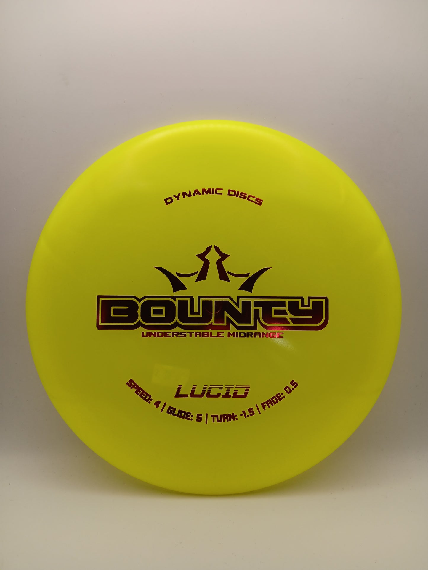 Dynamic Disc's Lucid Bounty 4/5/-1.5/0.5