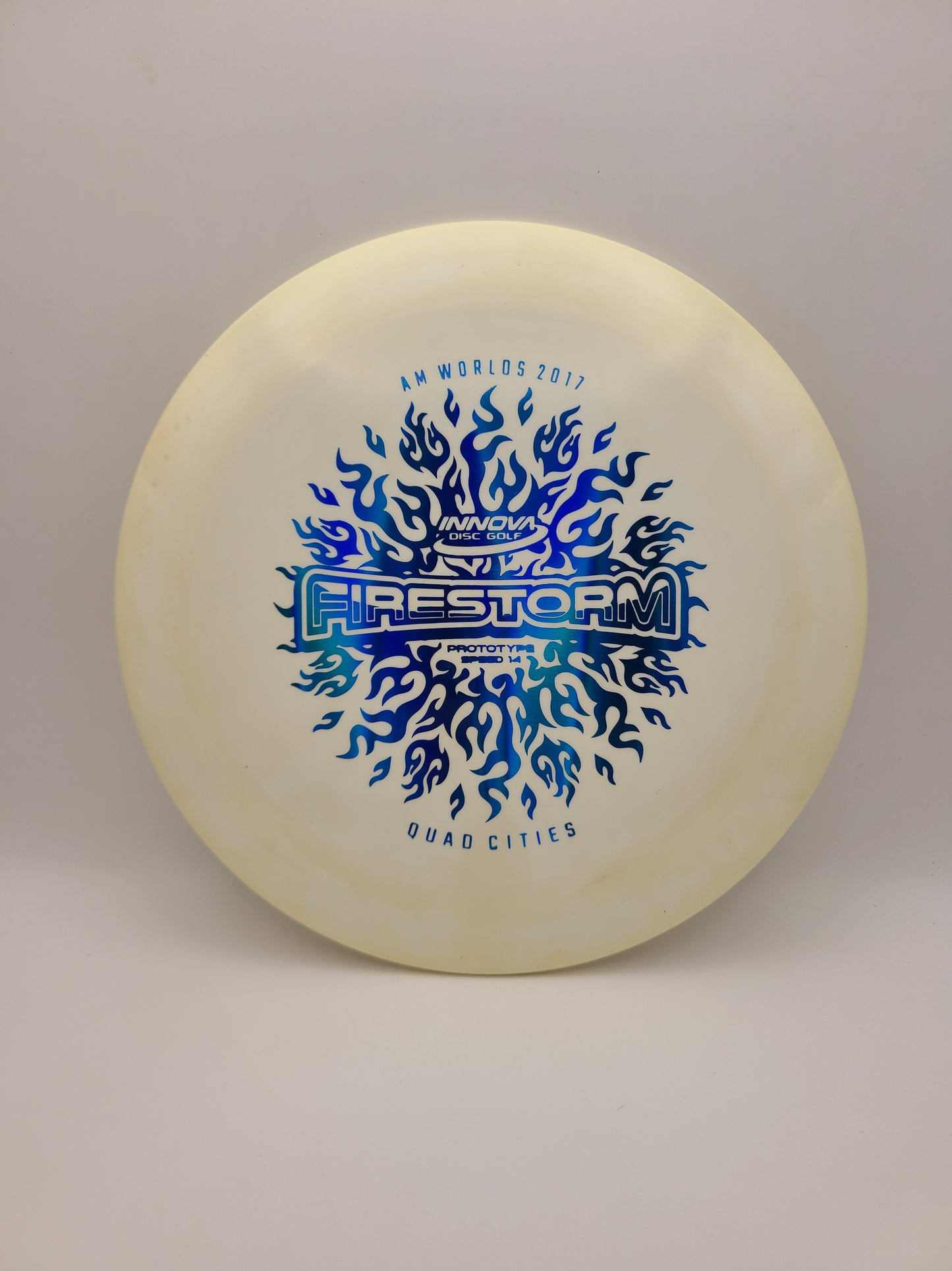 Innova Star Firestorm Prototype - 2017 QC Am Worlds Stamp