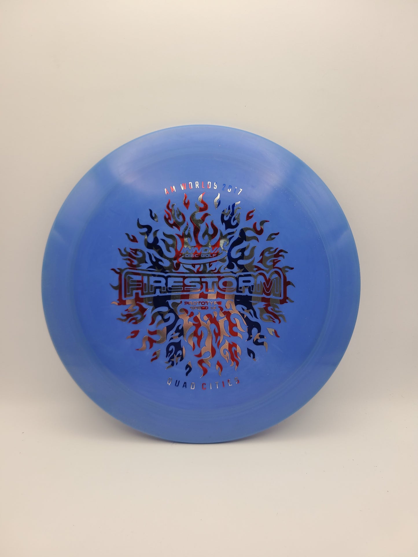 Innova Star Firestorm Prototype - 2017 QC Am Worlds Stamp