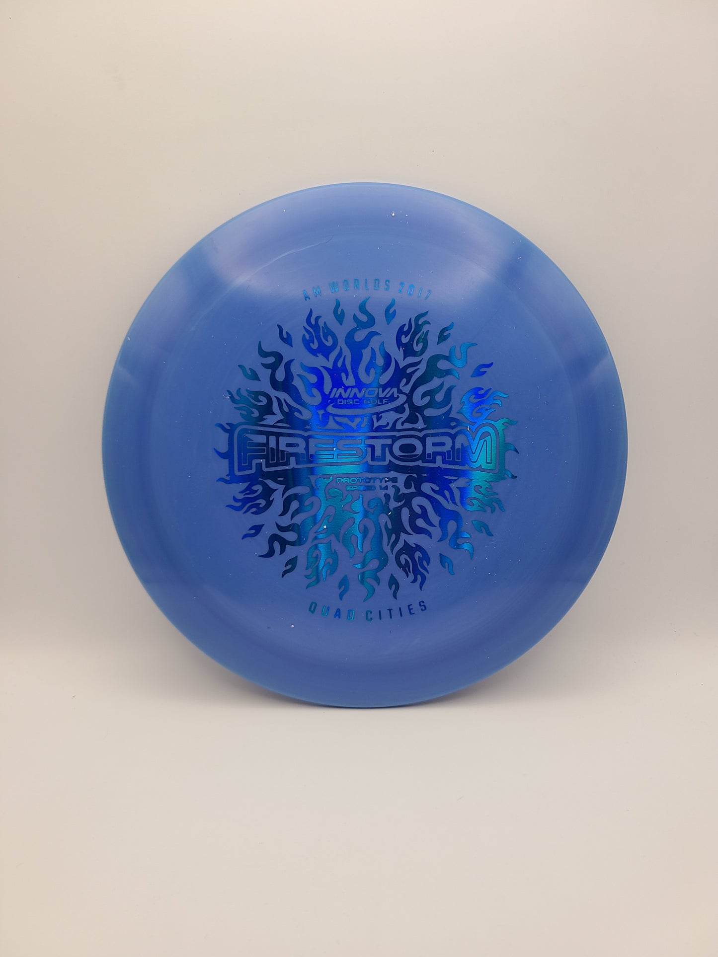 Innova Star Firestorm Prototype - 2017 QC Am Worlds Stamp