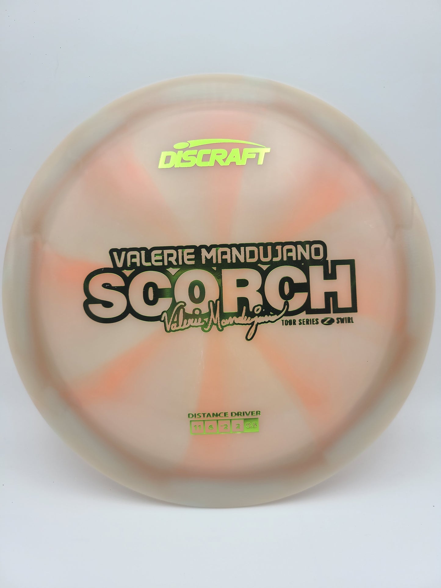 Discraft Z Swirl Scorch Valerie Mandujano 2025 Tour Series