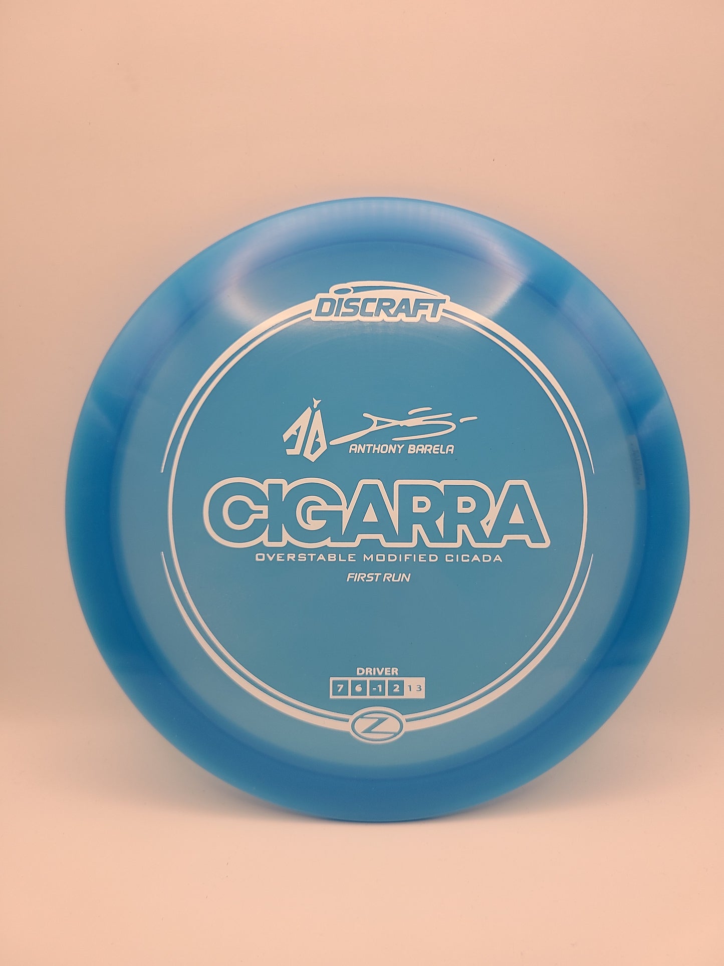 Discraft Z Cigarra First Run 7/6/-1/2 Anthony Barela collab