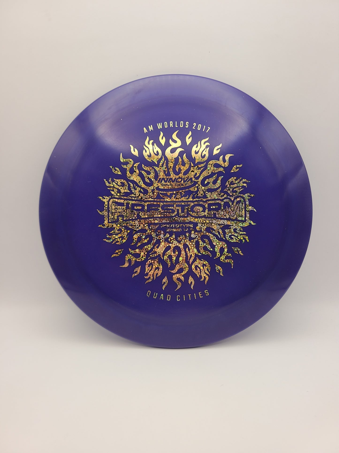 Innova Star Firestorm Prototype - 2017 QC Am Worlds Stamp