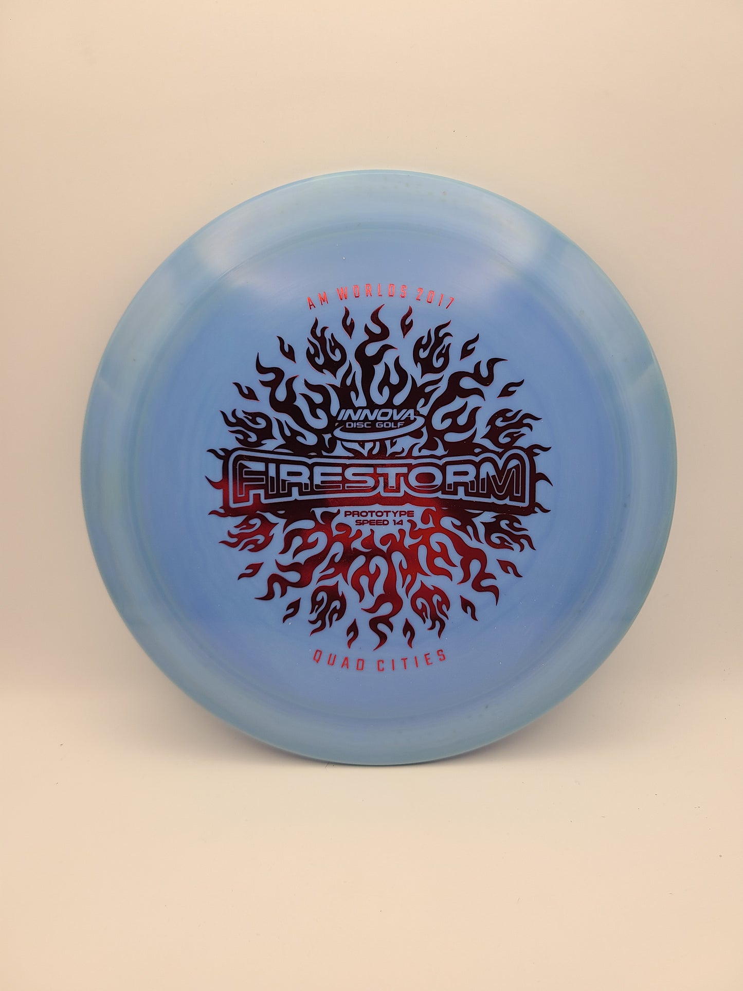 Innova Star Firestorm Prototype - 2017 QC Am Worlds Stamp