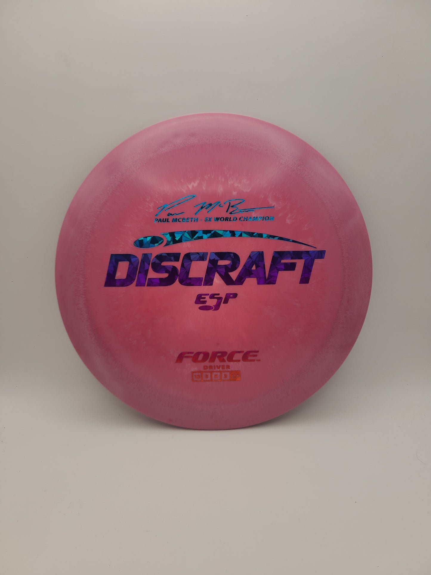 Discraft ESP Force 5x Stock Stamp
