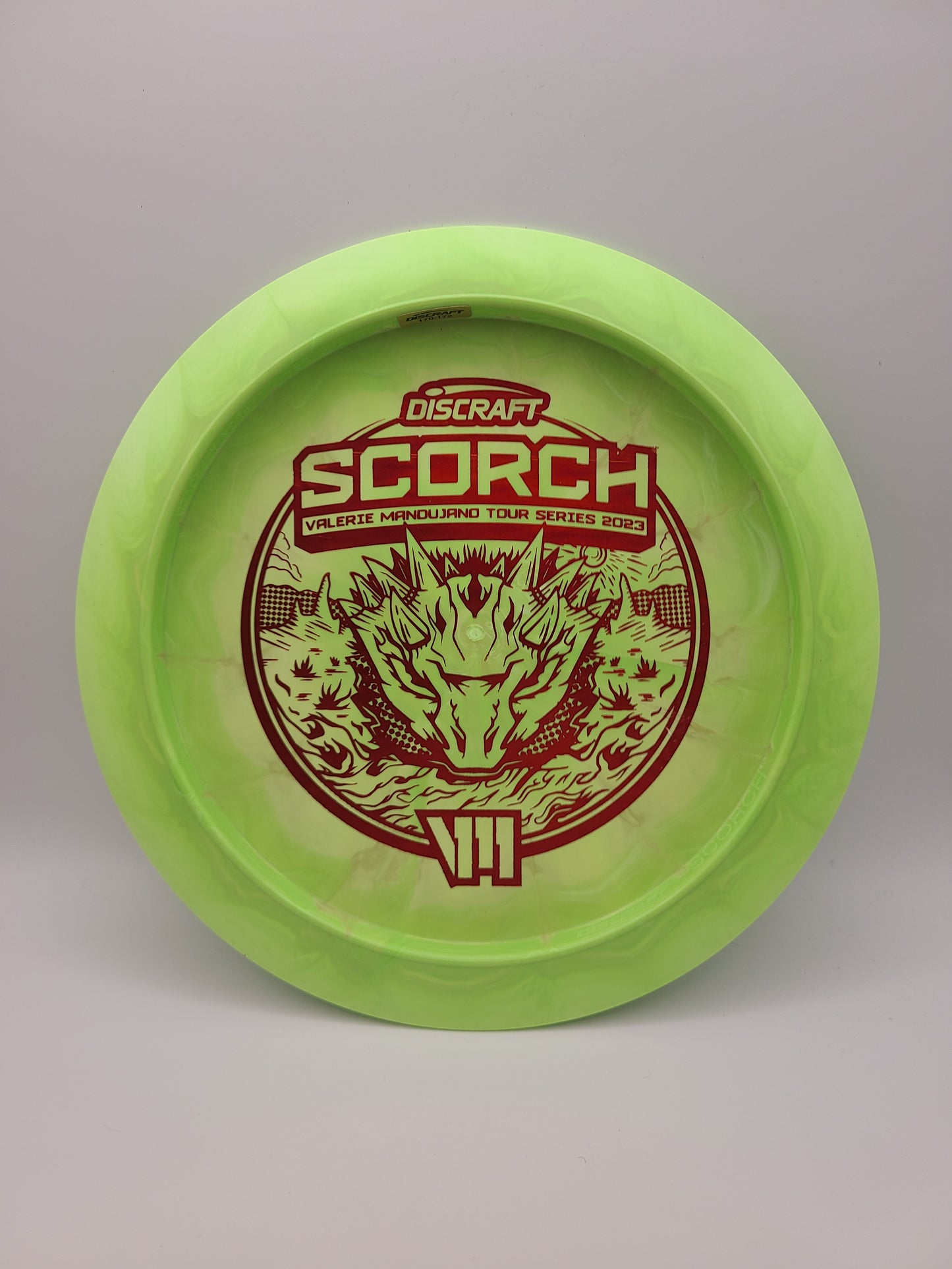 Discraft Swirly ESP Scorch Valerie Mandujano Tour Series 2023
