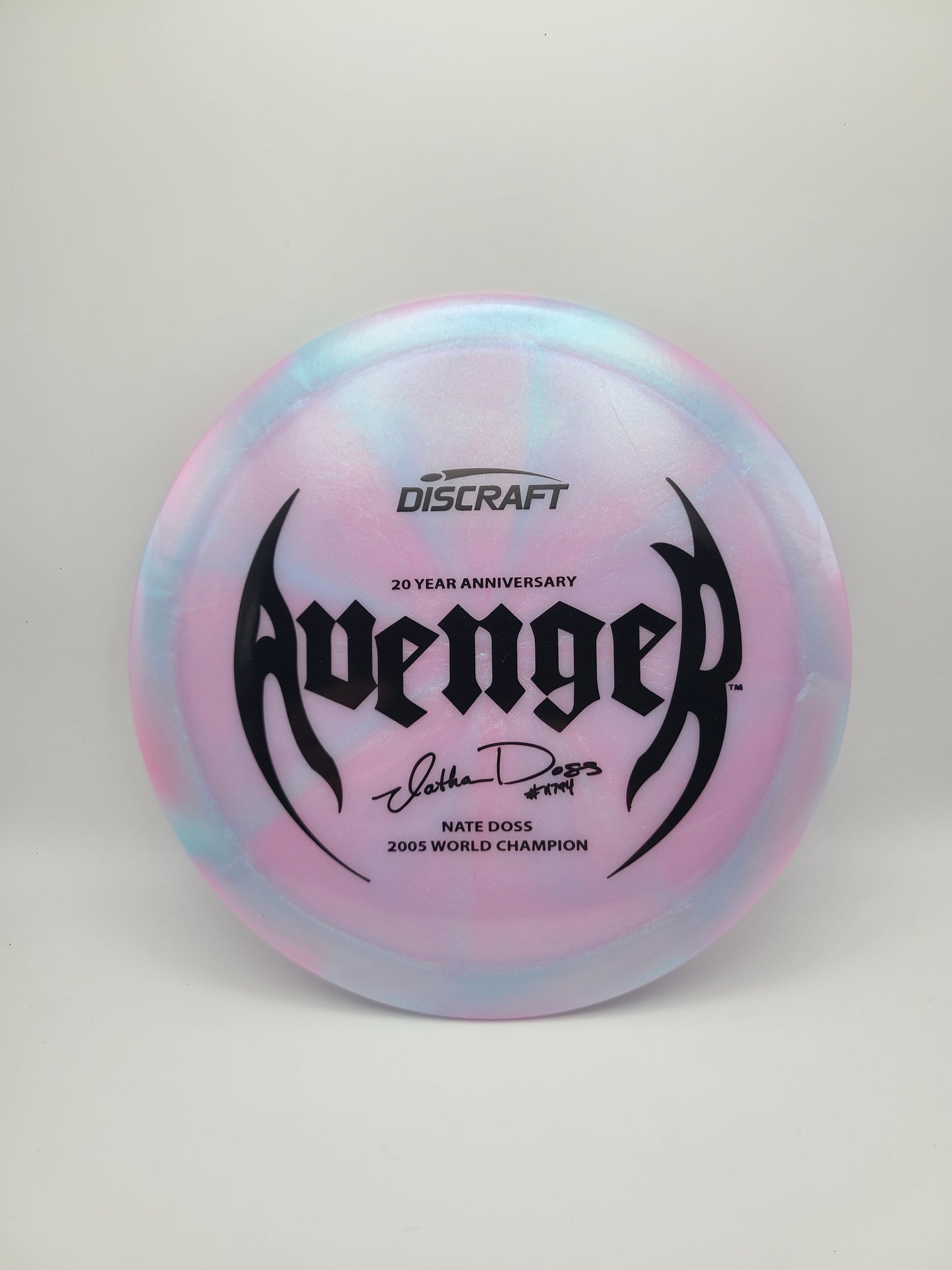 Discraft Z Swirl Avenger Nate Doss 20 yr Anniversary 10/5/0/3