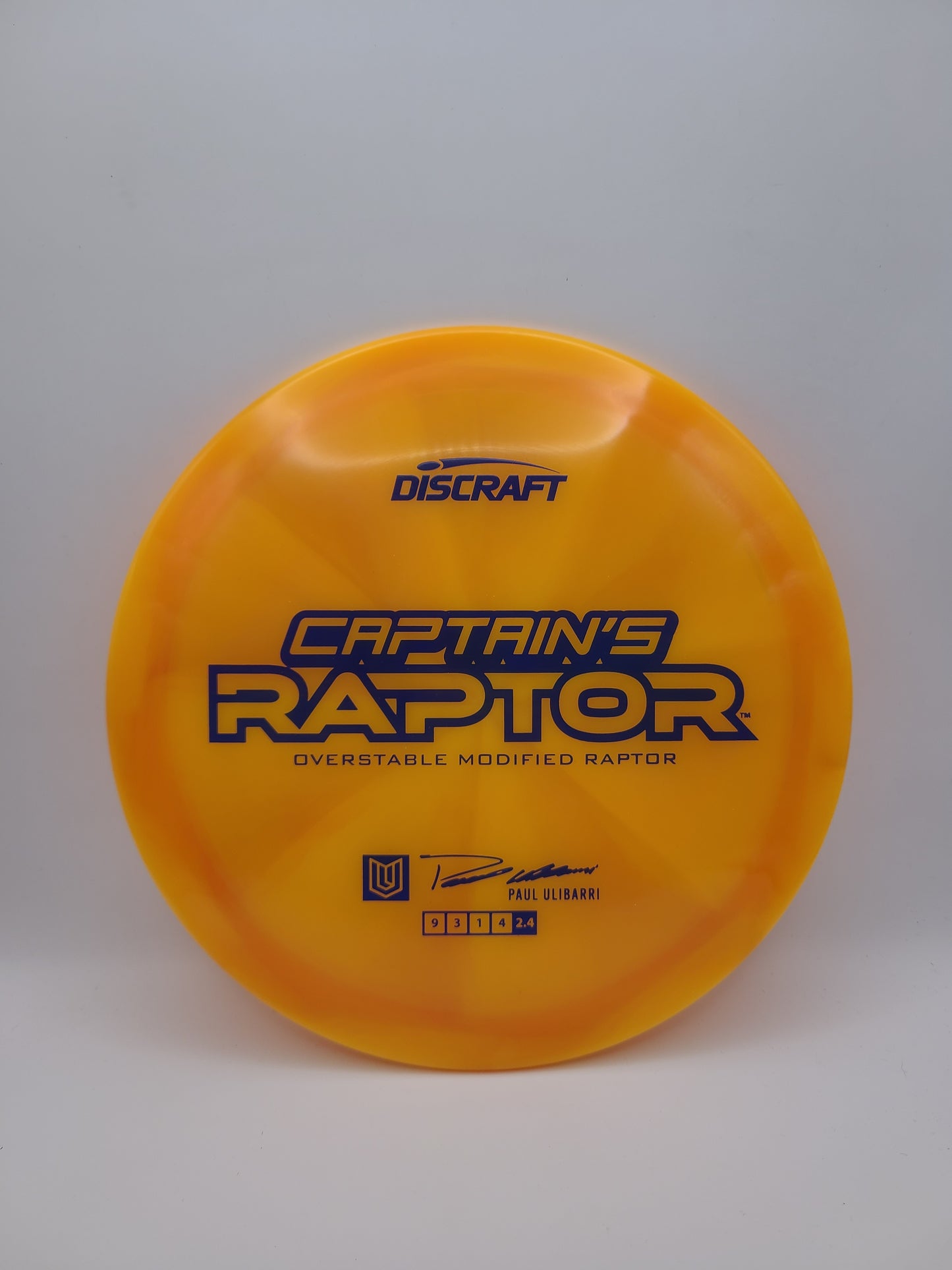 Discraft Captains Raptor 2025 Paul Ulibarri 9/3/1/4