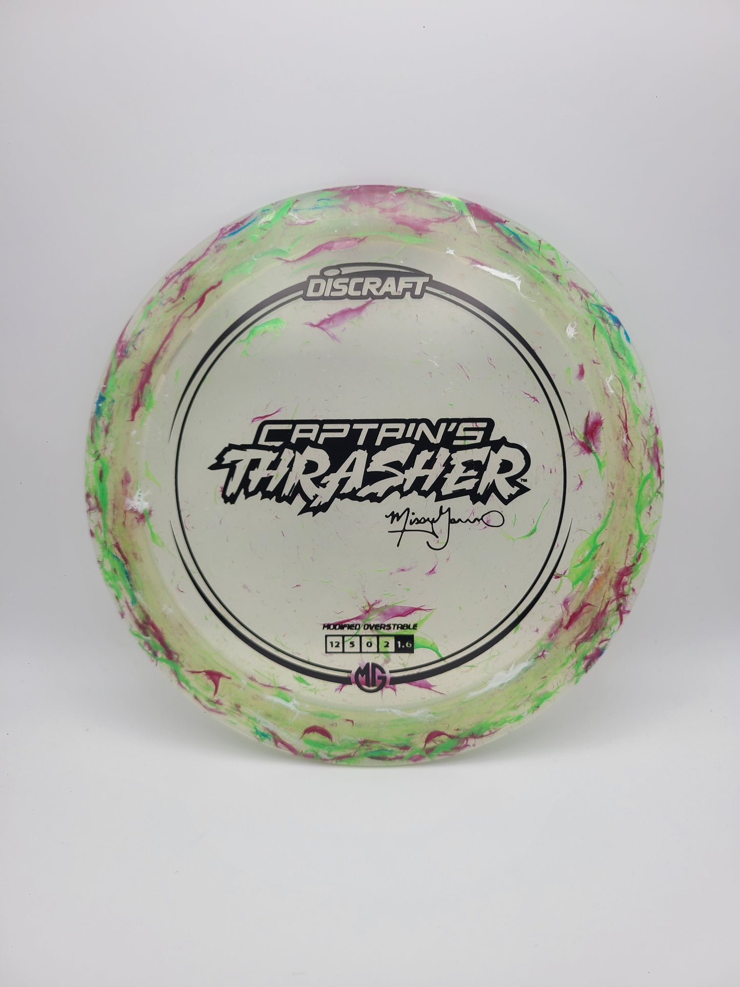 Discraft Jawbreaker Z Captains Thrasher Missy Gannon 12/5/0/2