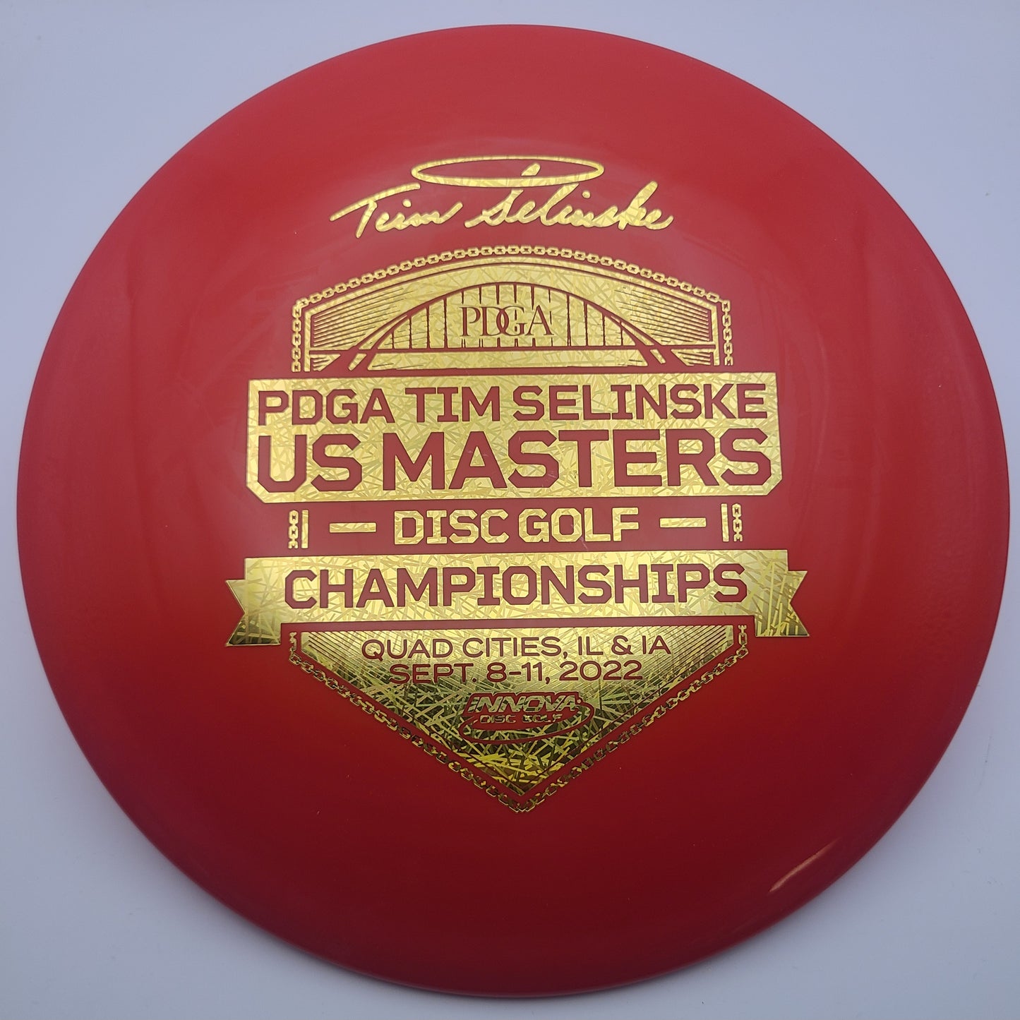 Innova Star Hawkeye 2022 US Masters Tournament Stamp Fairway Driver