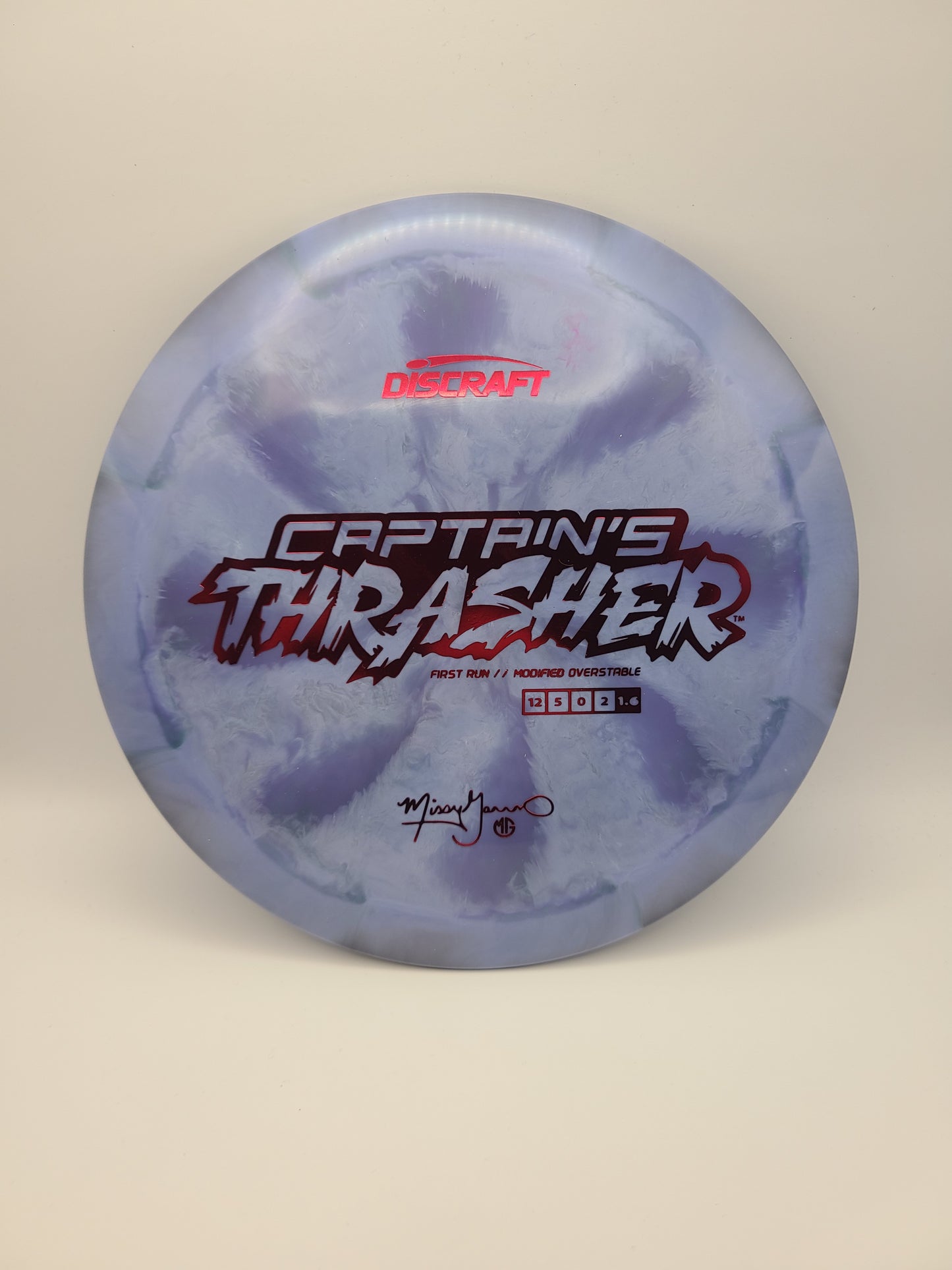 Discraft ESP Captains Thrasher 1st Run Missy Gannon