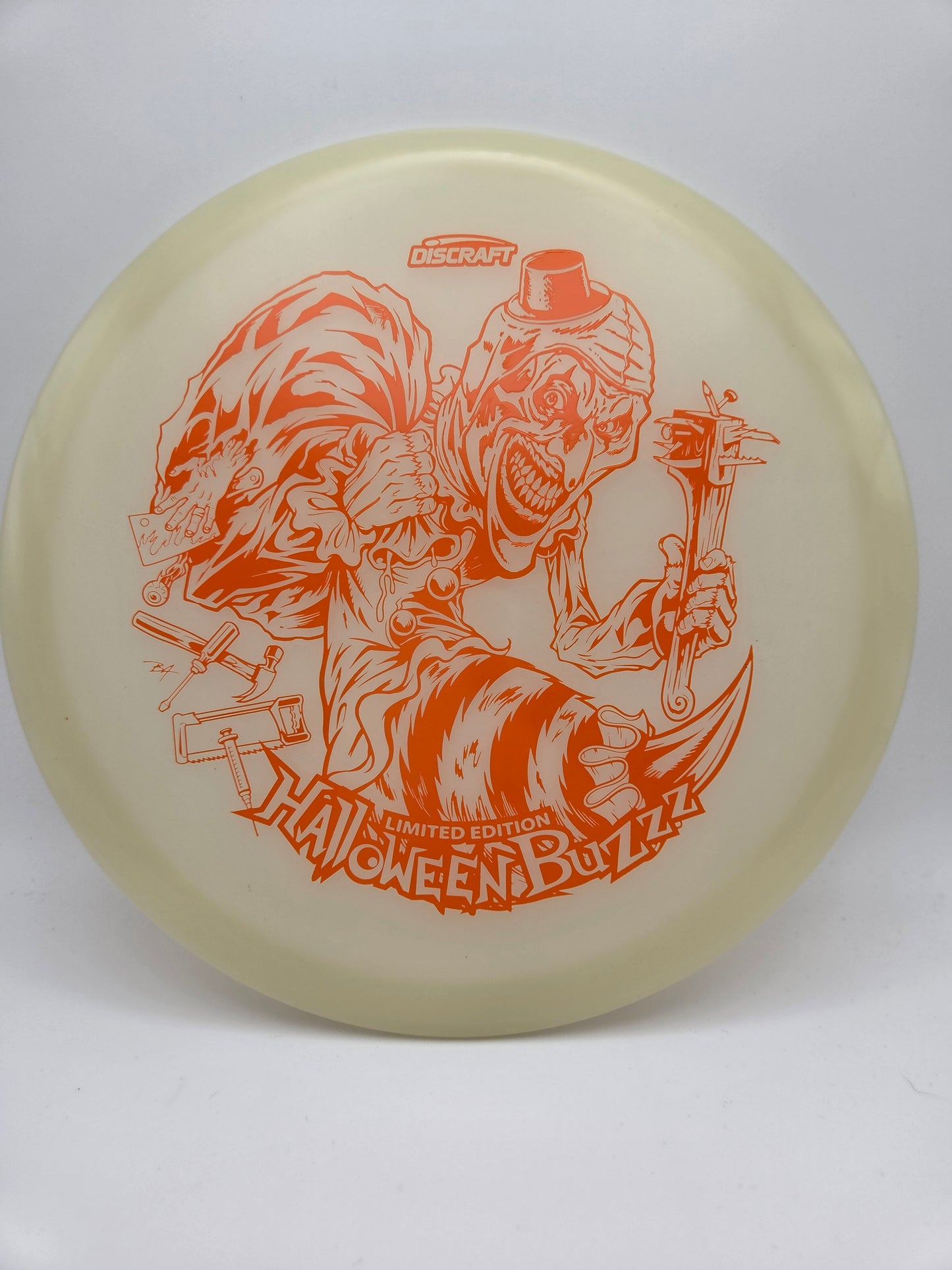Discraft 2025 LE Halloween Single Foil MEGA GLO Buzzz