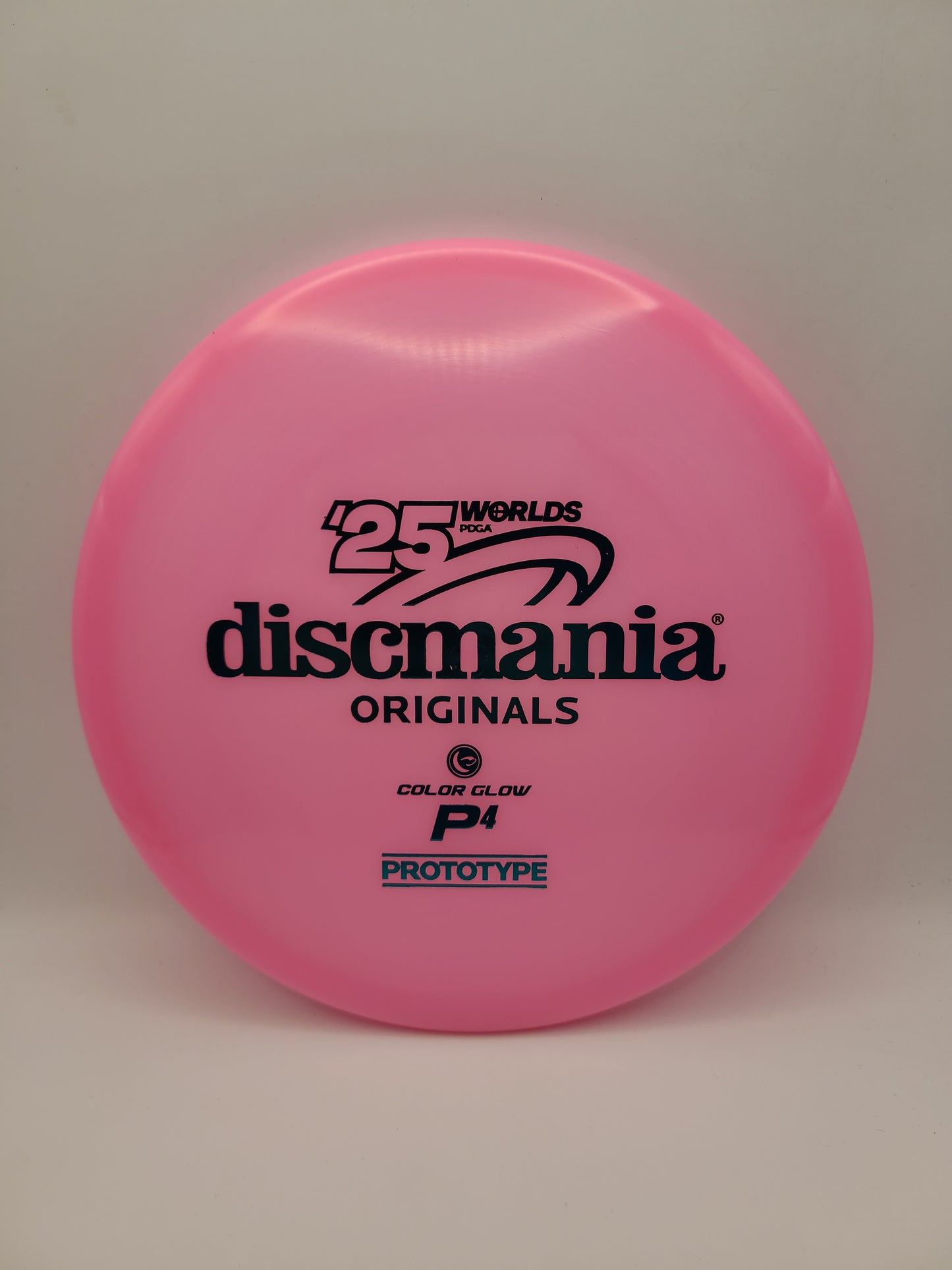 Discmania Color Glow P4 Prototype - 2025 PDGA Worlds