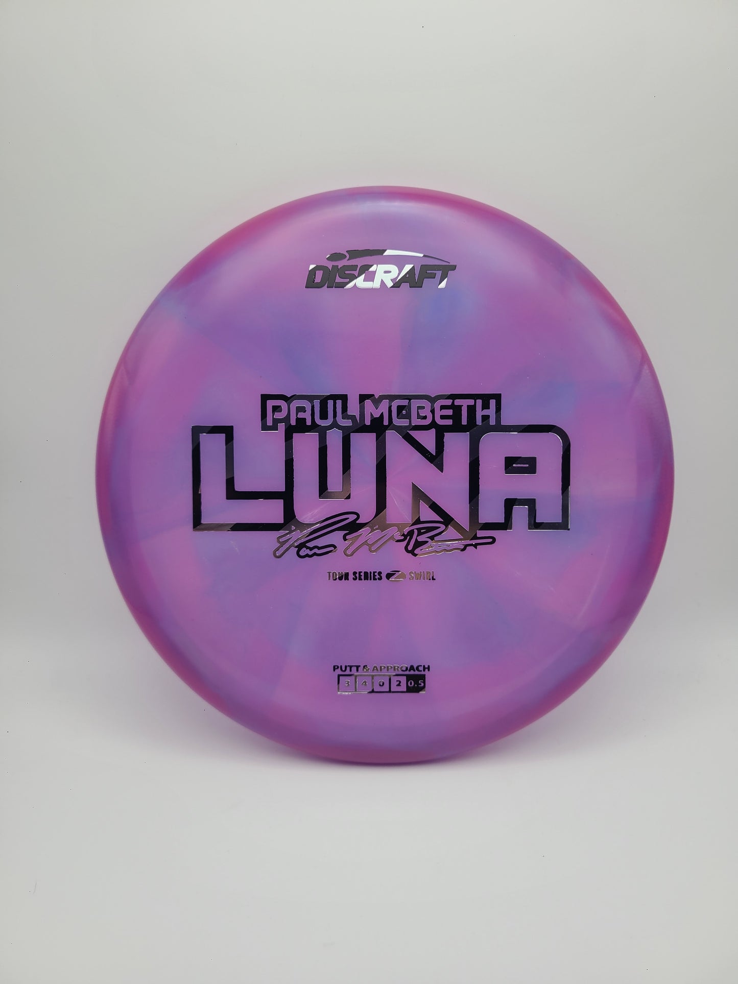 Discraft Z Swirl Luna Paul McBeth 2025 Tour Series