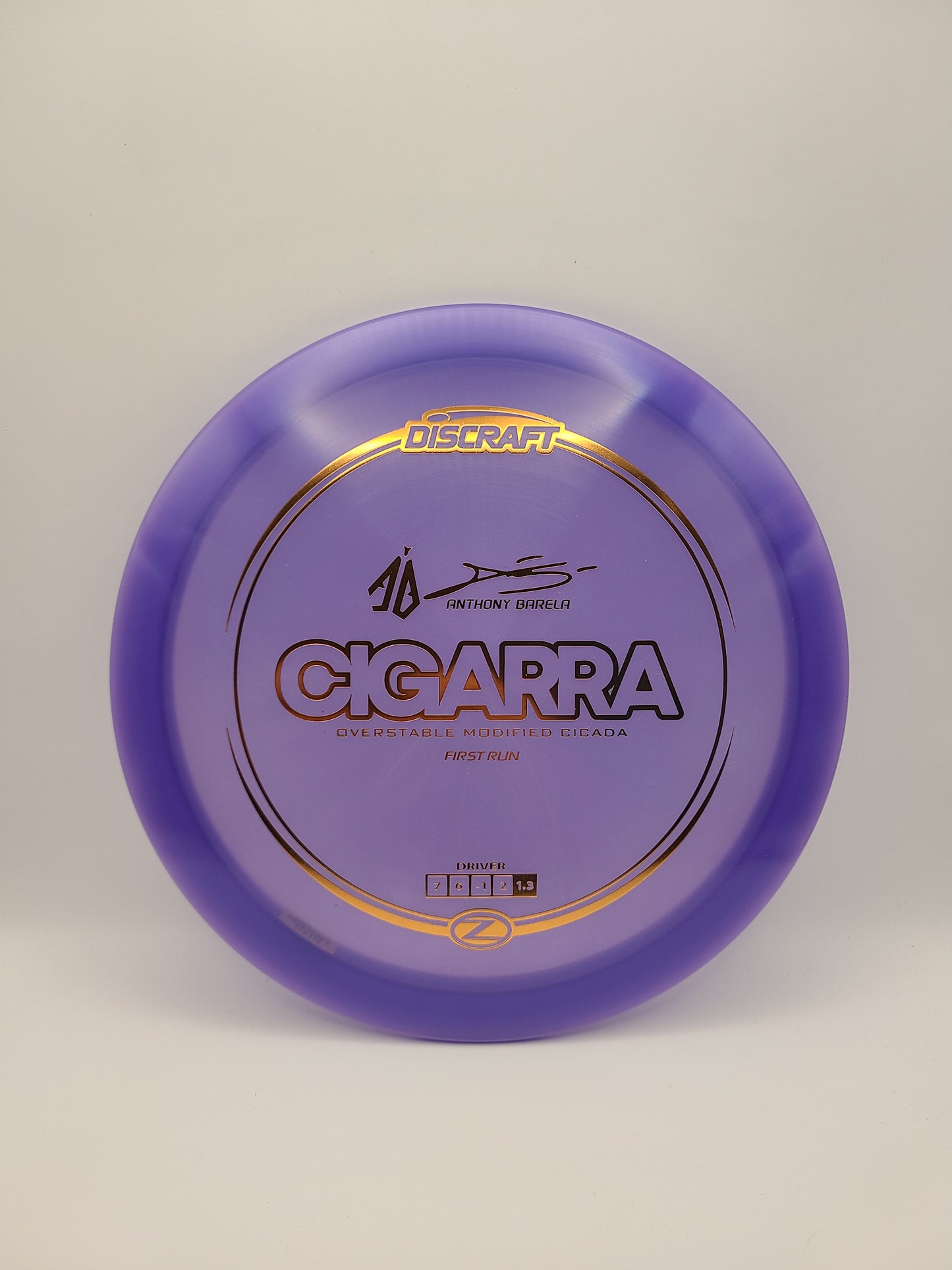 Discraft Z Cigarra First Run 7/6/-1/2 Anthony Barela collab