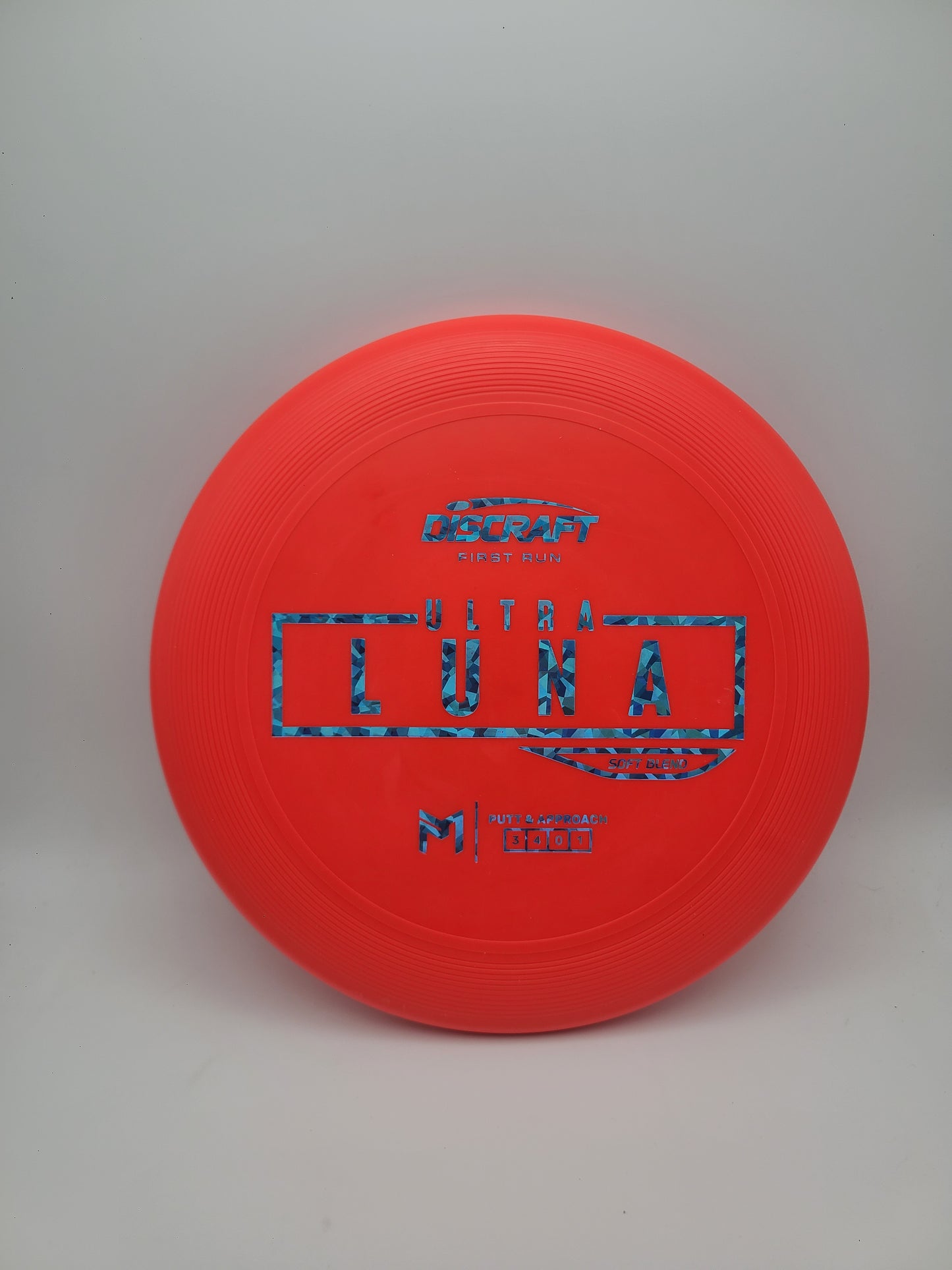 Discraft First Run Ultra Luna - Paul McBeth Putt and Approach - Soft Blend