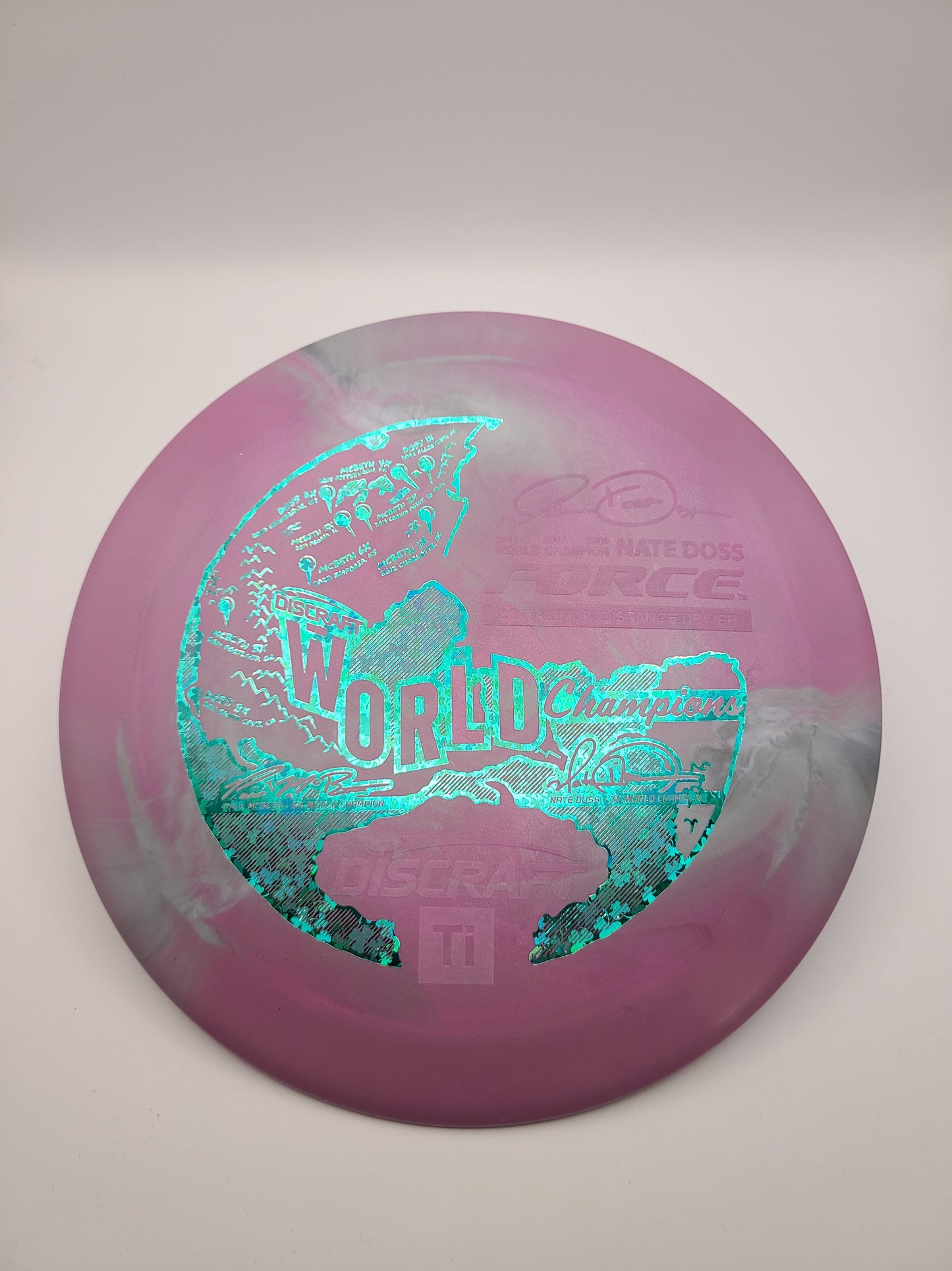 Discraft Titanium Force Nate Doss Paul McBeth Collab