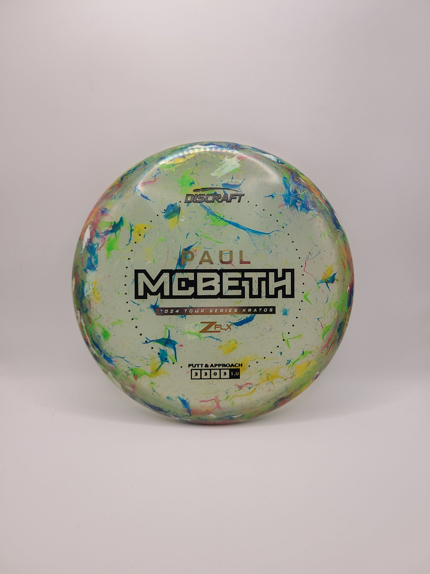 Discraft Jawbreaker Z FLX Kratos Paul McBeth Tour Series 2024