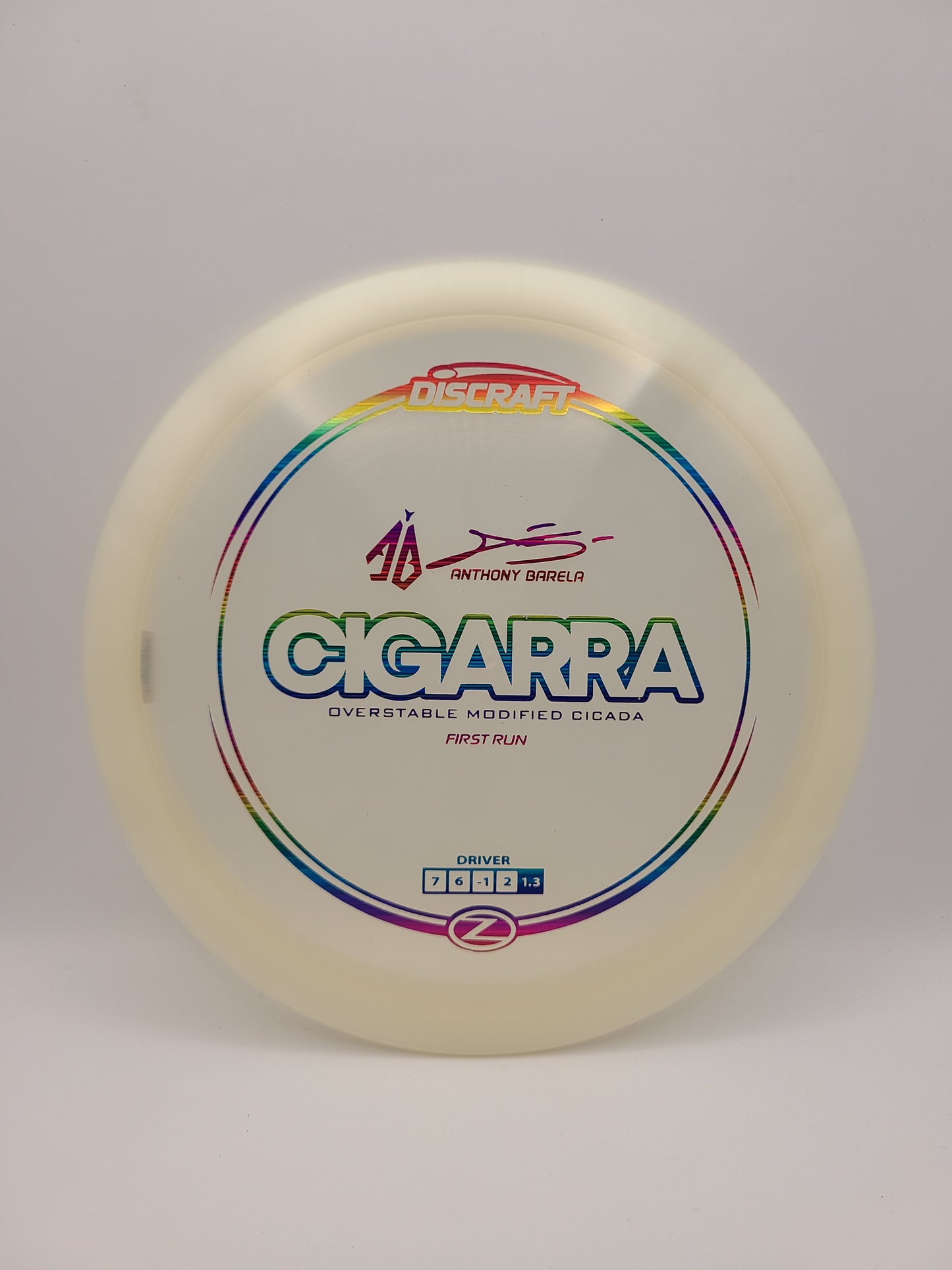 Discraft Z Cigarra First Run 7/6/-1/2 Anthony Barela collab