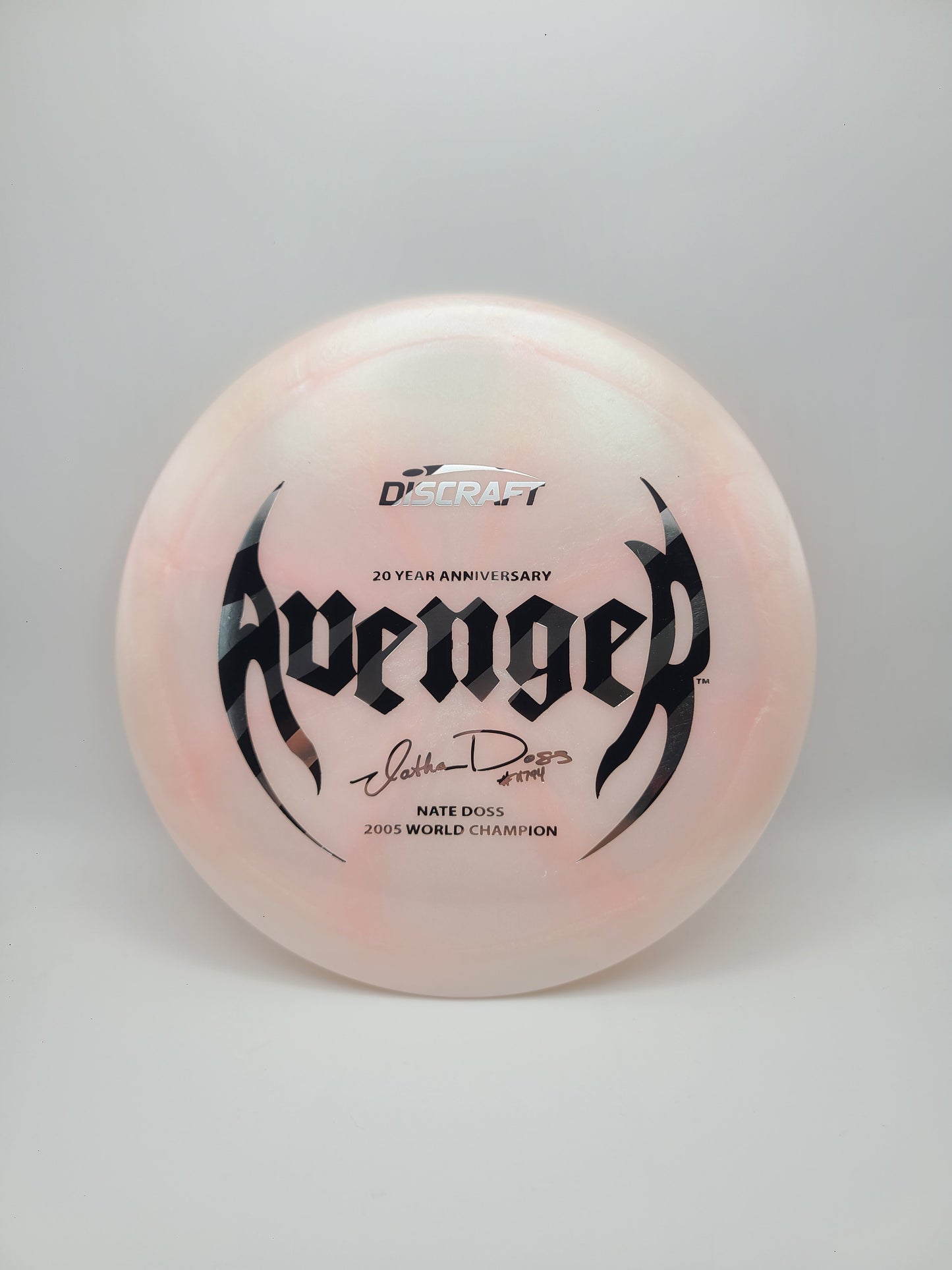 Discraft Z Swirl Avenger Nate Doss 20 yr Anniversary 10/5/0/3