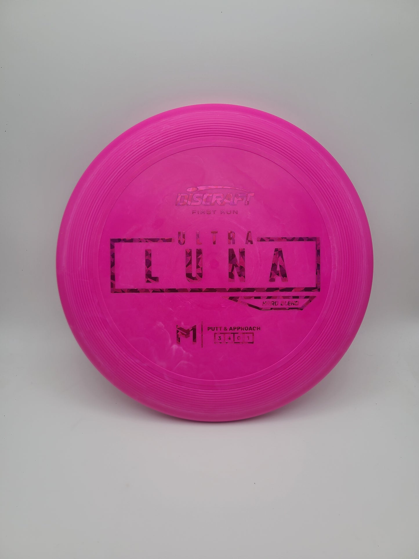 Discraft First Run Ultra Luna - Paul McBeth Putt and Approach - Hard Blend