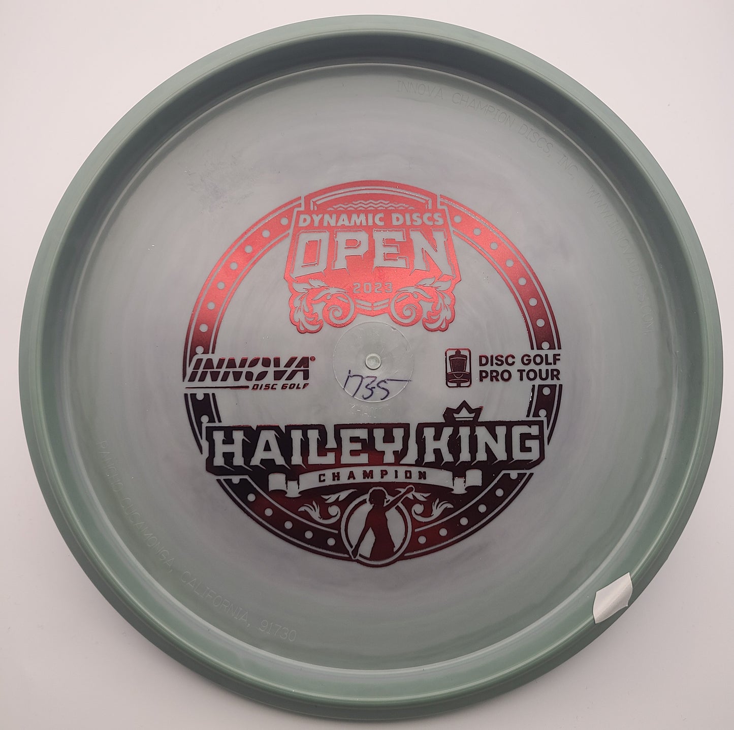 Innova Swirly Star Khan Hailey King (P3x) Bottom Stamped Putt and Approach