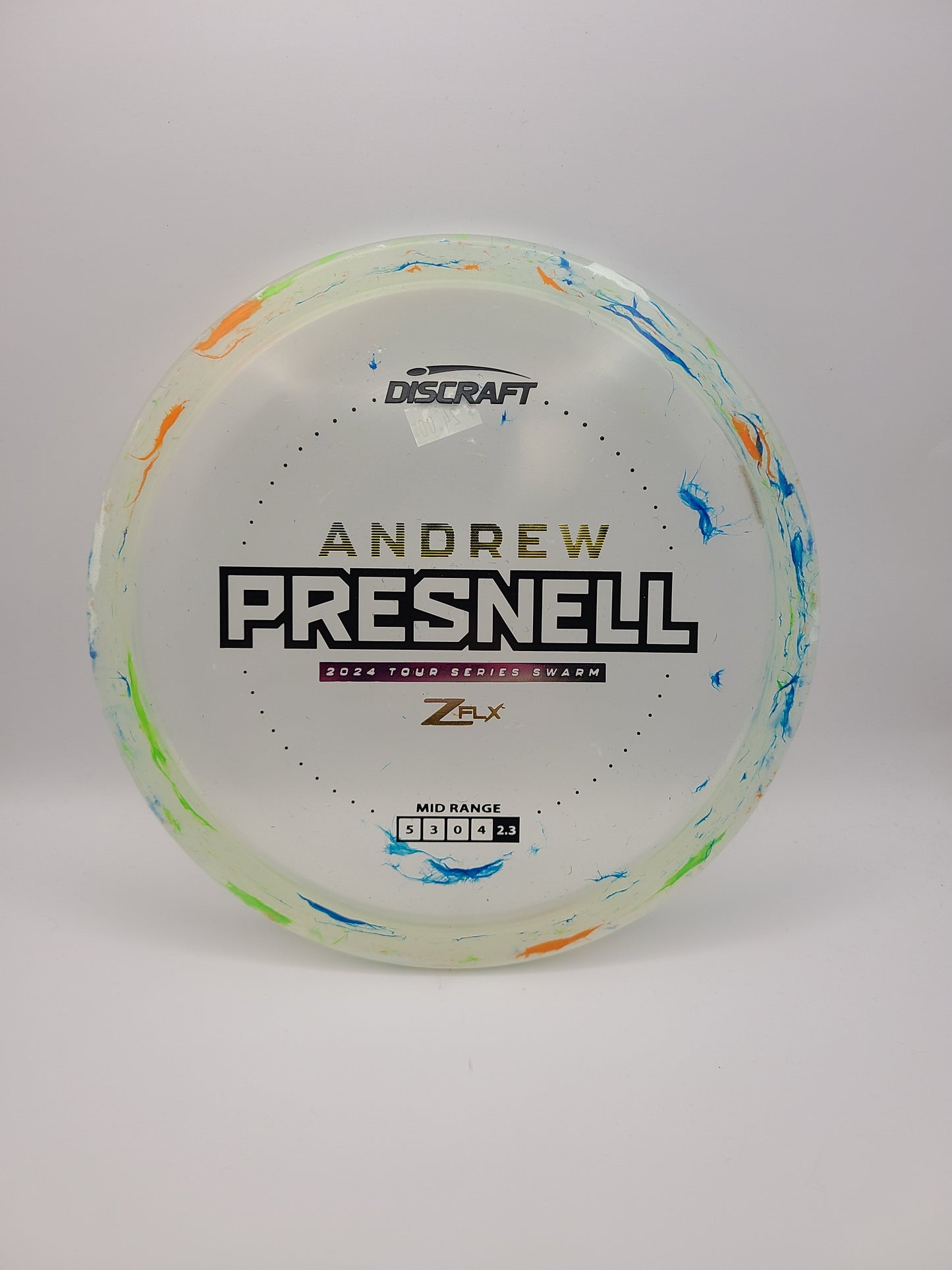 Discraft Jawbreaker Z FLX Swarm Andrew Presnell 2024 Tour Series