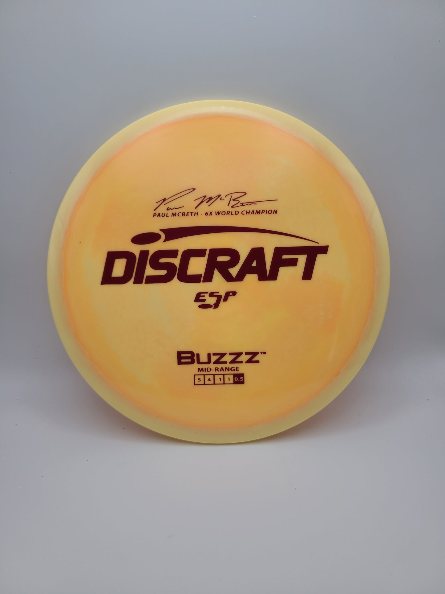 Discraft ESP Buzzz 6x Paul McBeth Stock Stamp