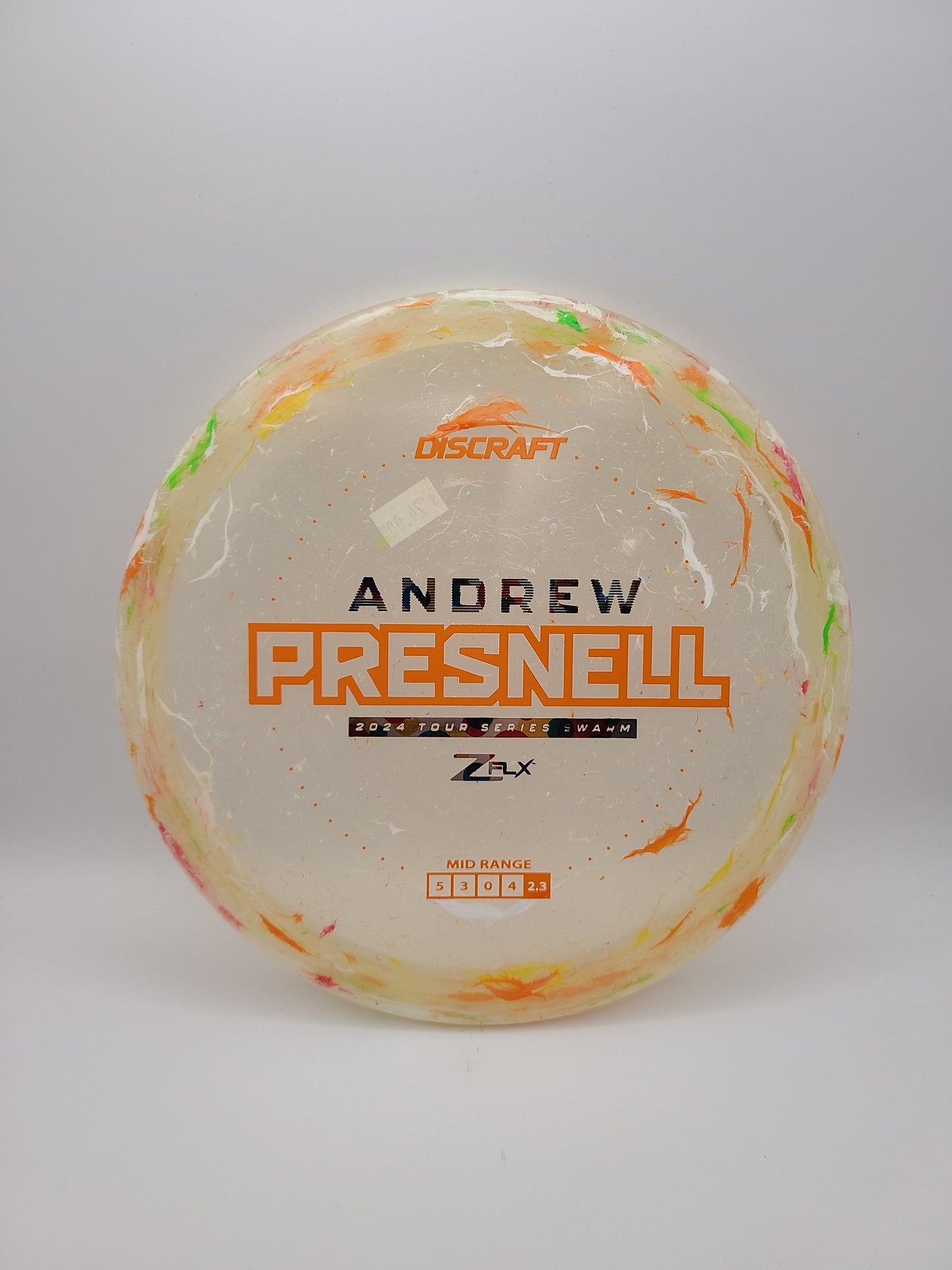 Discraft Jawbreaker Z FLX Swarm Andrew Presnell 2024 Tour Series