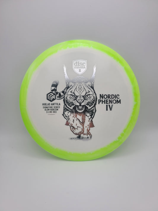 Discmania Glow Horizon S-Line DD-3  Nordic Phenom 4 12/5/-1/3 Niklas Anttila