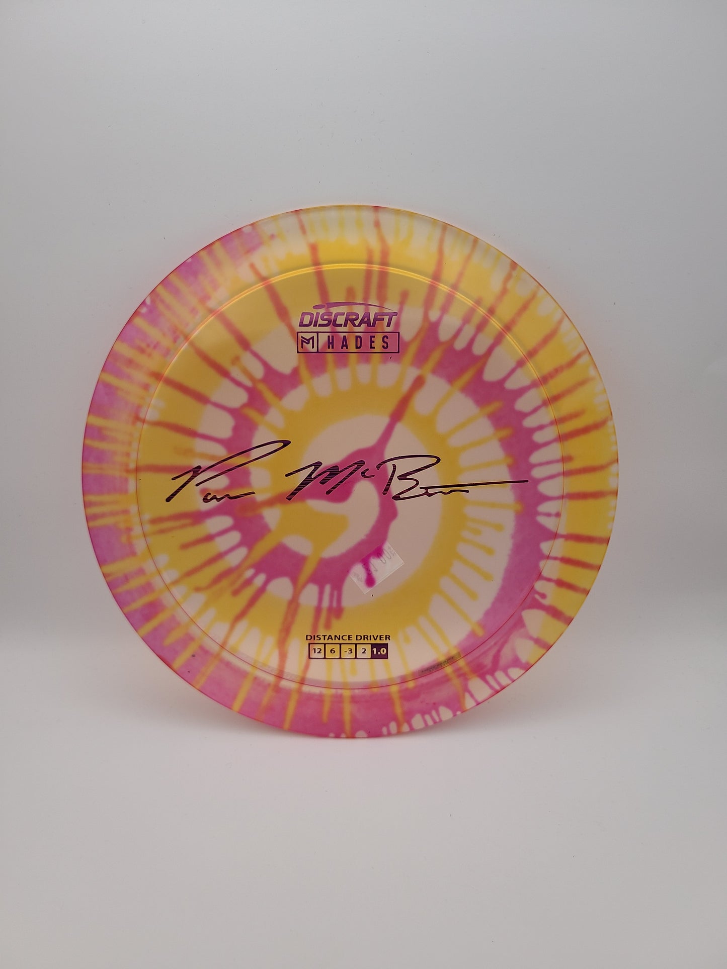 Discraft Fly Dye Z Hades Paul McBeth Signature Stamp