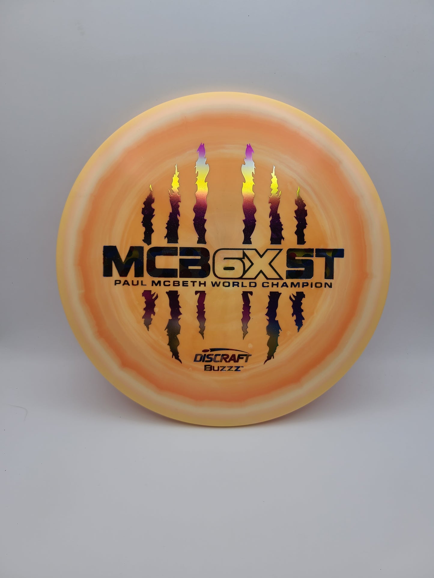 Discraft ESP Buzzz Paul McBeth 6x Claws Stamp 5/4/-1/1