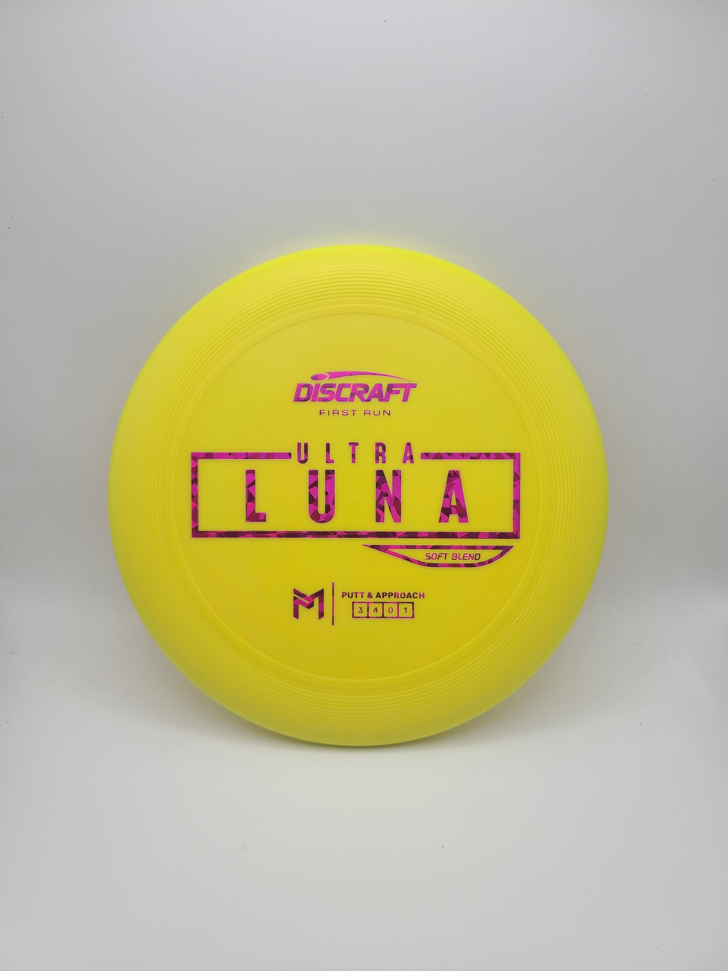 Discraft First Run Ultra Luna - Paul McBeth Putt and Approach - Soft Blend