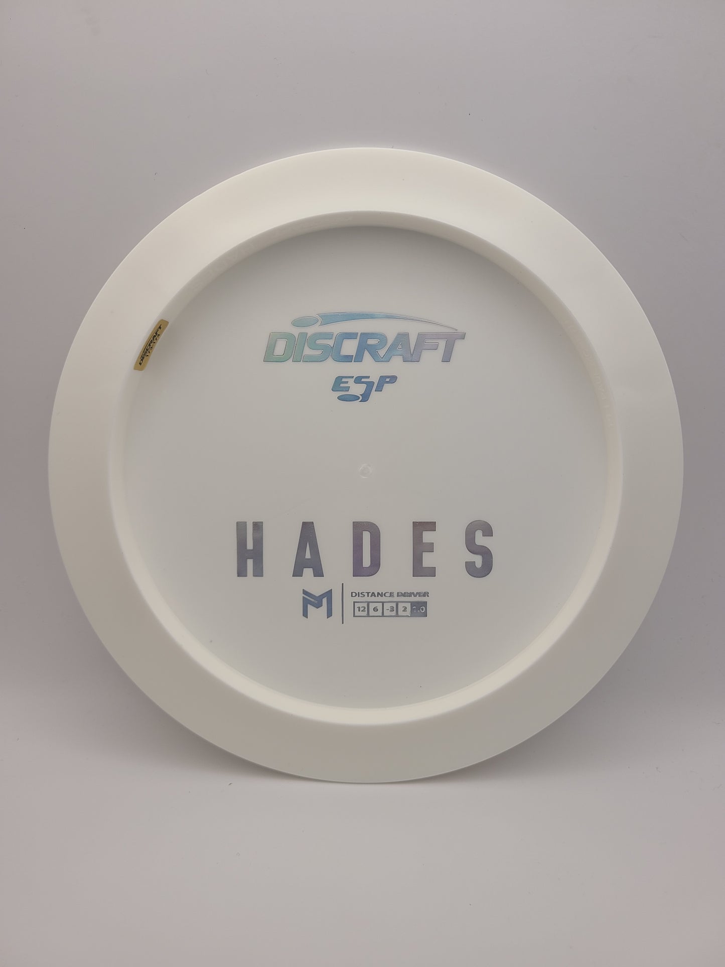 Discraft ESP Hades Paul McBeth White Bottom Stamp 12/6/-3/2