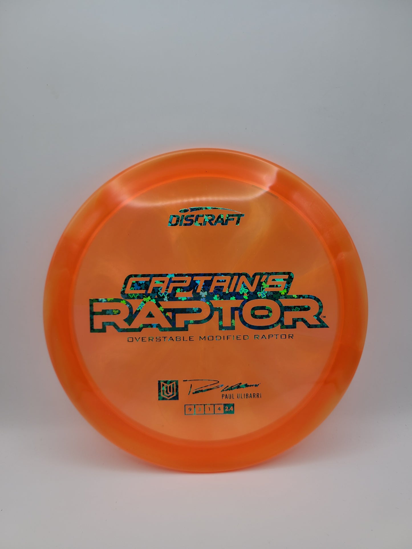 Discraft Captains Raptor 2025 Paul Ulibarri  9/3/1/4