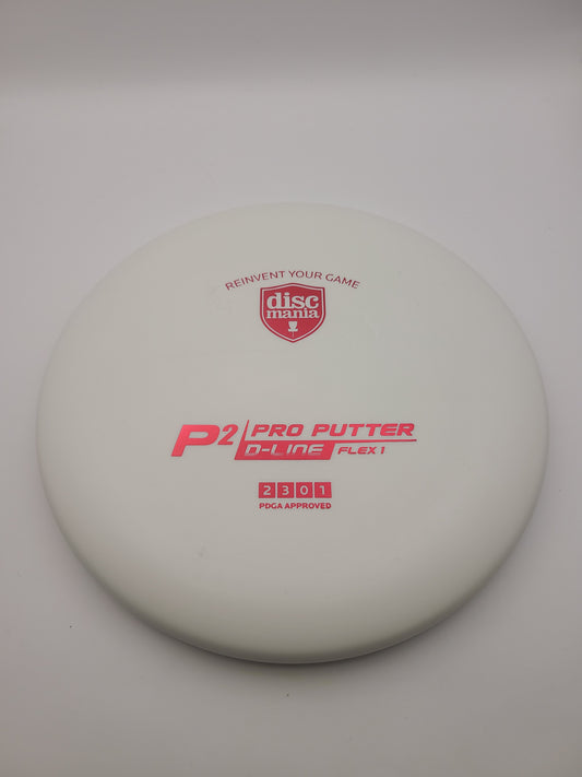 Discmania D-Line P2 Flex 1 Sky God Bottom Stamp